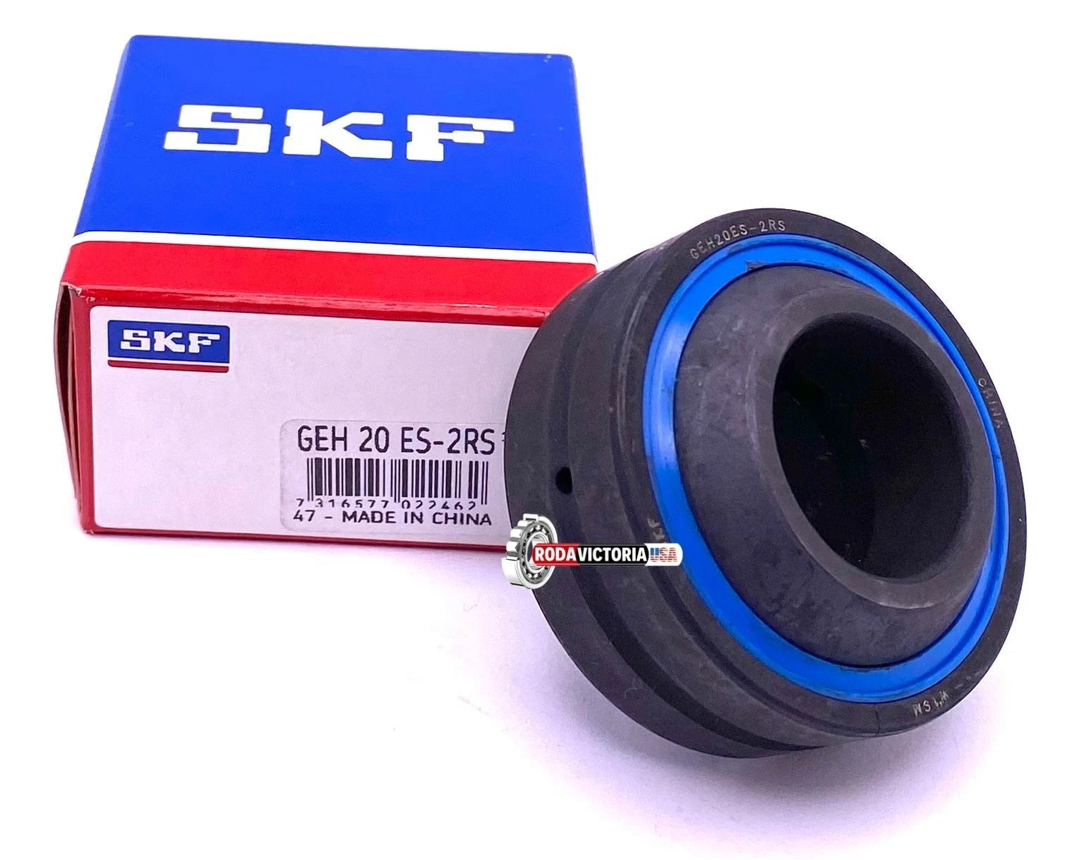 SKF GEH20 ES 2RS Spherical Plain Bearing GE20 FO 2RS / GE20GS 2RS 20x42x25 mm
