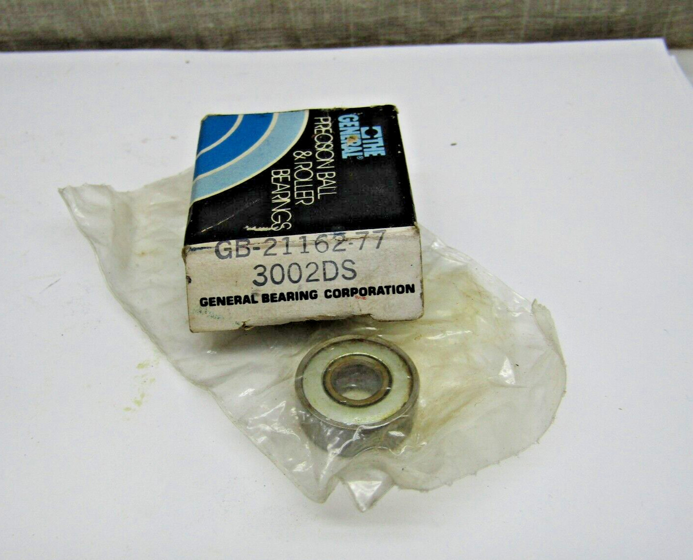 General Bearing 3002 DS 1/4″ X 11/16″ X 1/4″ Shielded Bearing