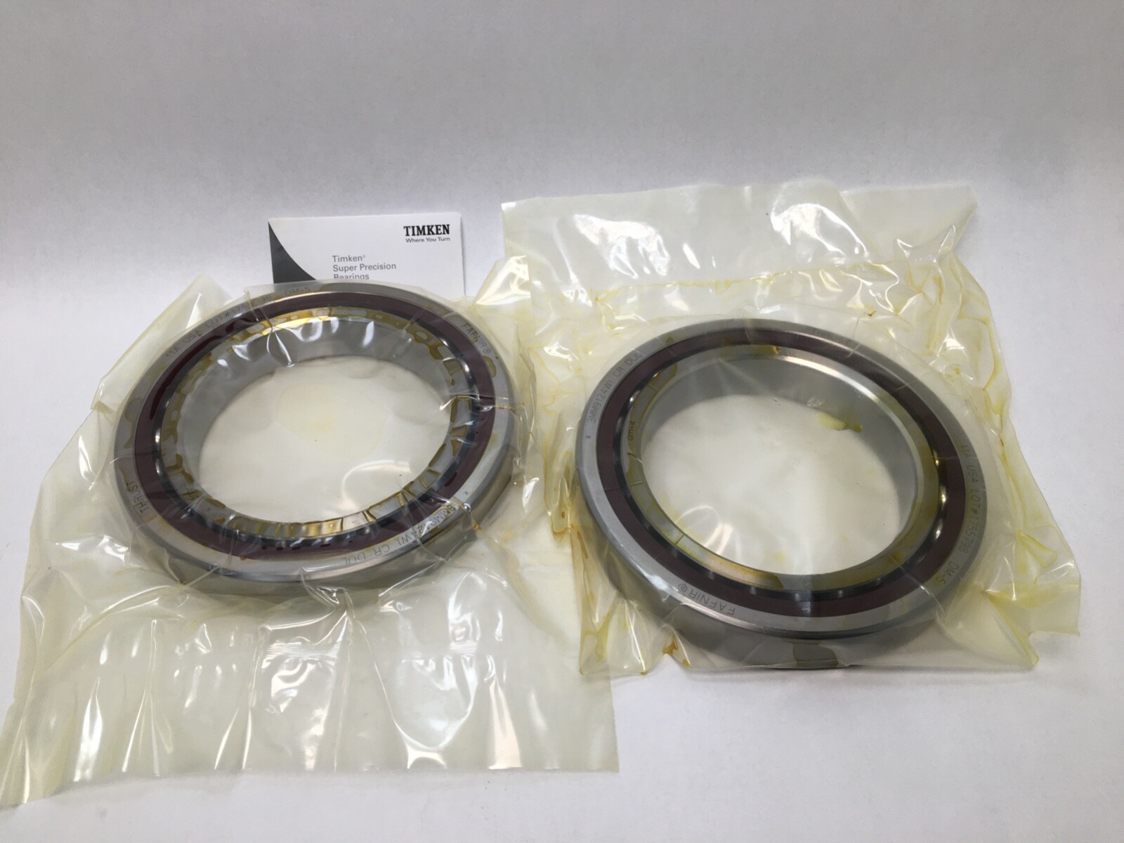 TIMKEN 3MM9124WICRDUL Angular Bearing 120x180x28 mm 3MM9124WI CR DUL USA SET