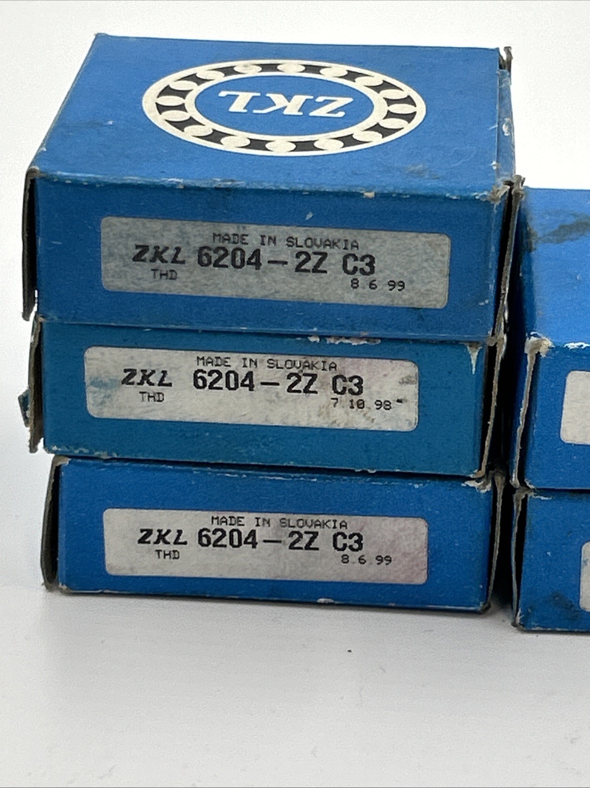 ZKL 6204-2Z C3 Shielded Deep Groove Ball Bearings **QTY 5**