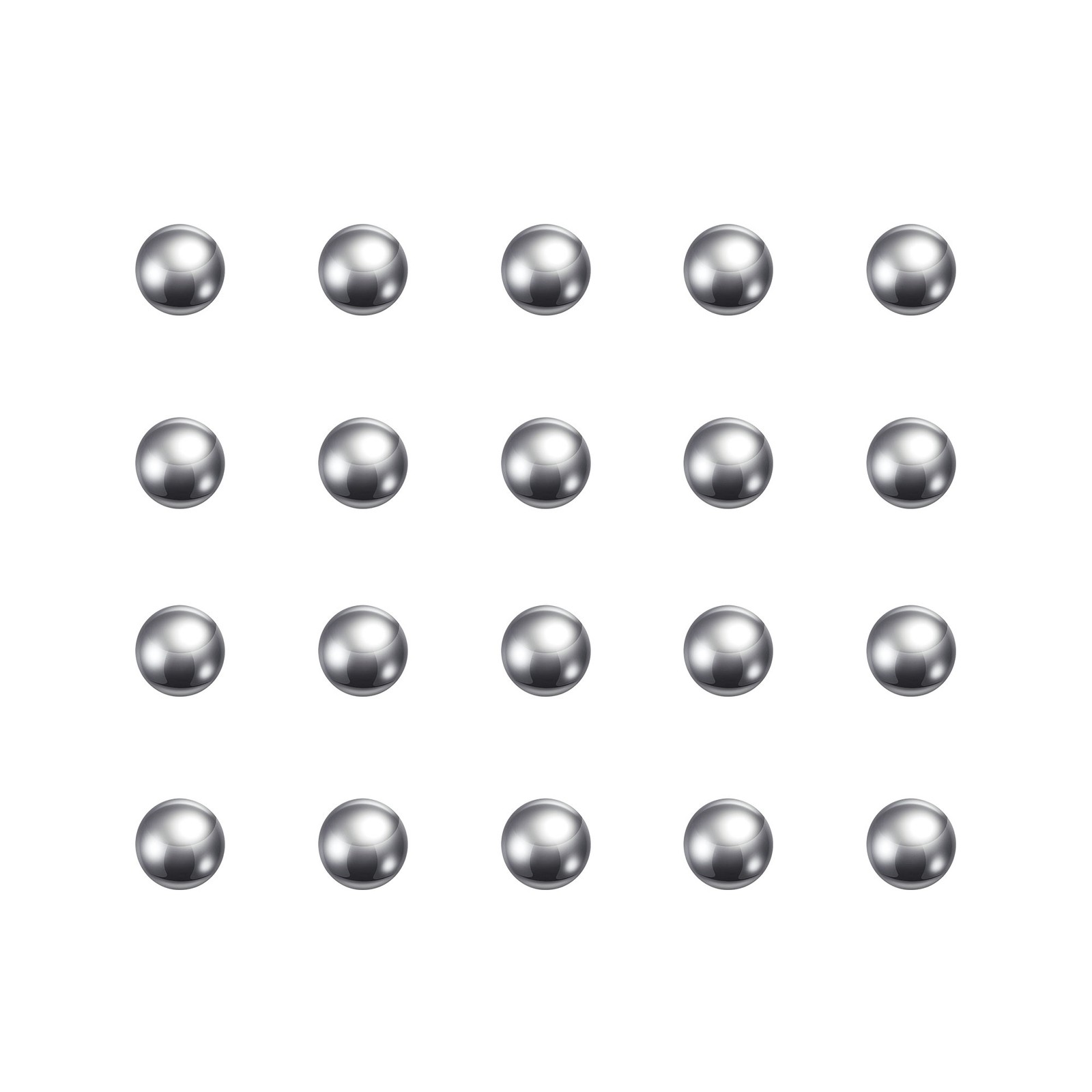 0.5mm Bearing Balls 304 Stainless Steel G100 Precision Balls 2000pcs