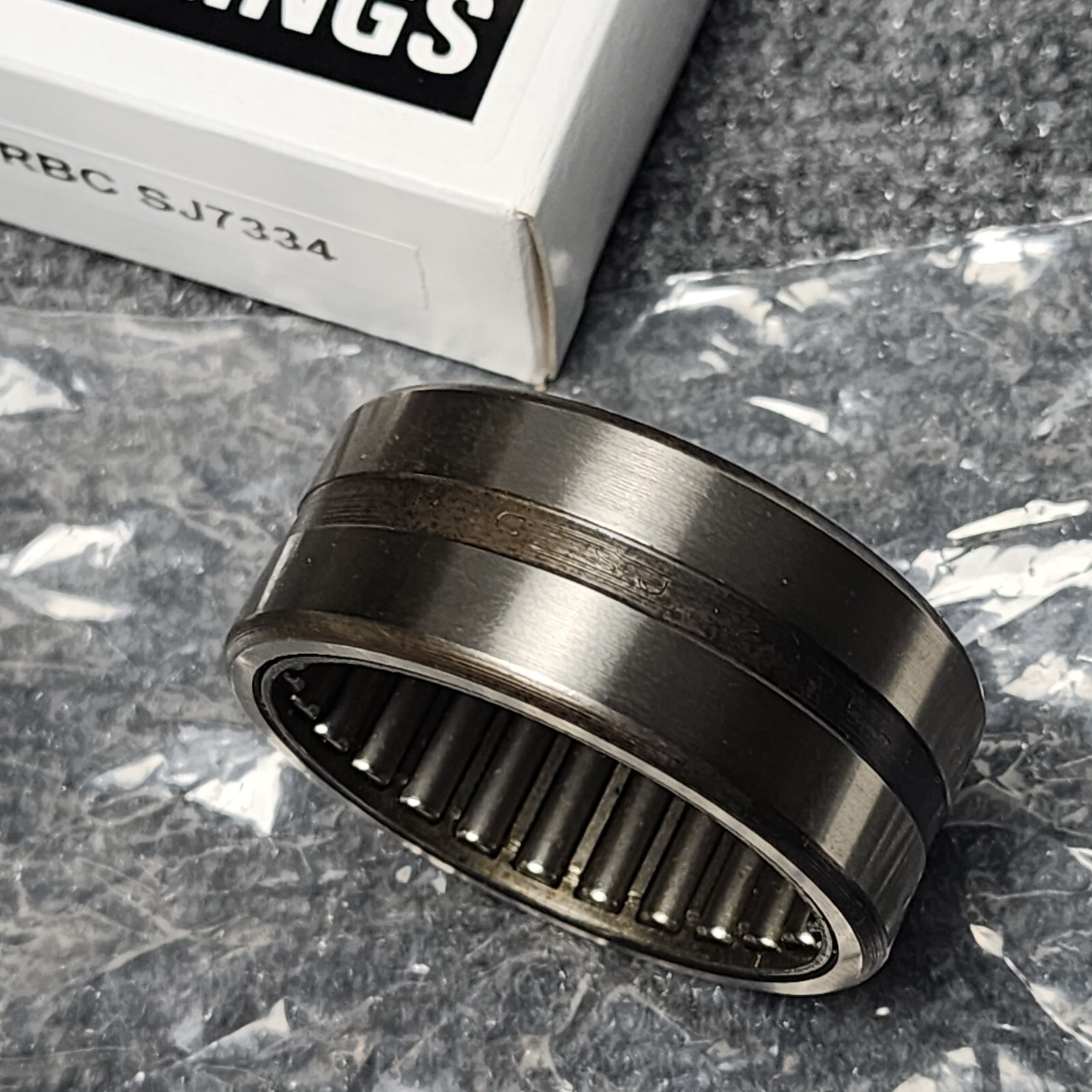 RBC SJ7334 / SJ 7334 Needle Roller Bearing 1.8750 in Bore, 2.4375 in OD, 1.0000