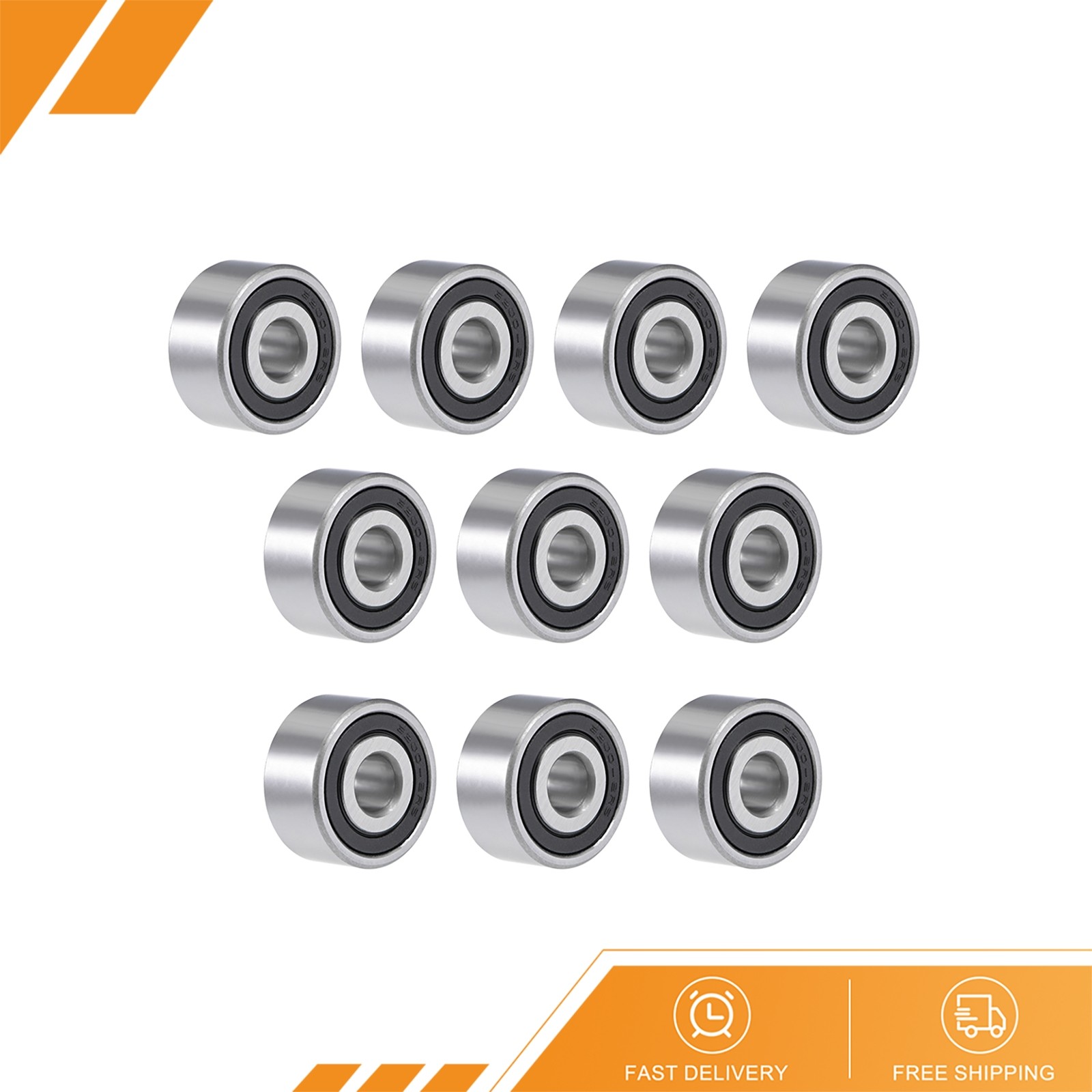 5pcs – 3200-2RS Angular Contact Ball Bearing Sealed Bearings 5200-2RS