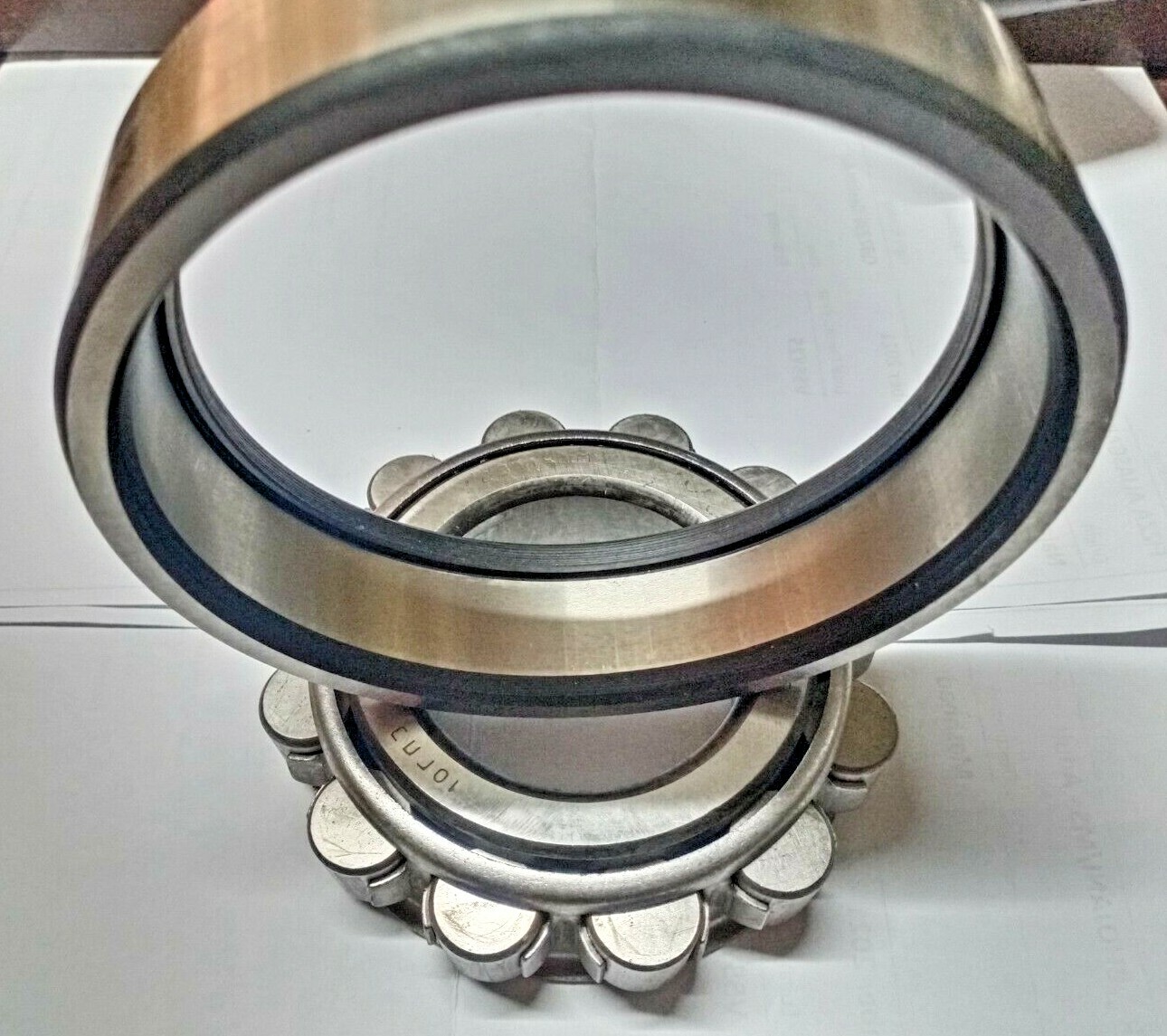 NF311 Cylindrical Roller Bearing Steel Cage 55x120x29 MM USSR NEW OPEN NF 311
