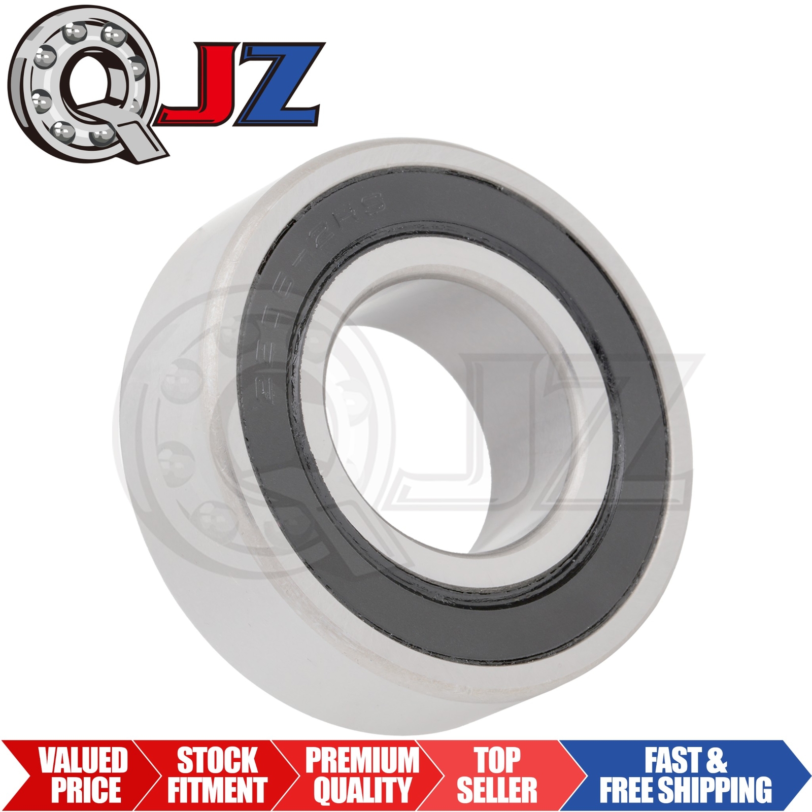 [Qty.1] 2206-2RS Self-Aligning Double-Row Bearing [30mm ID x 62mm OD x 20mm W]