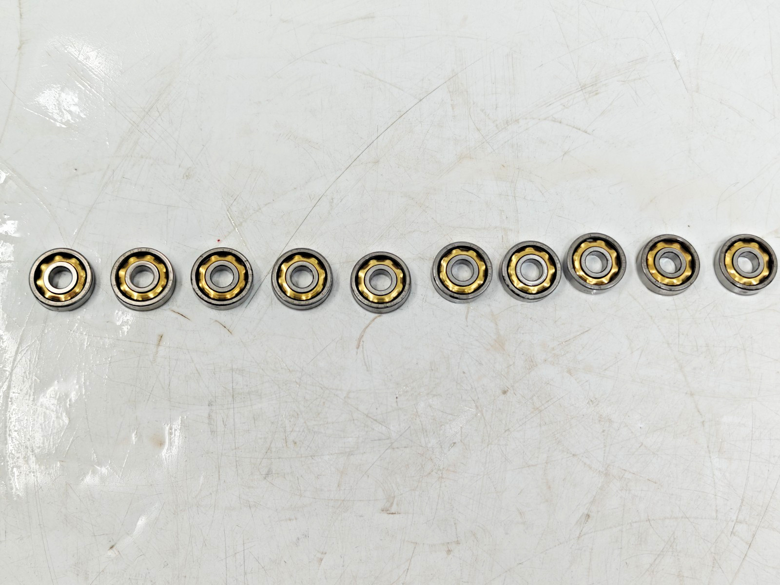 E10 P6 / EN10 P6 DKFDDR Magneto Bearing Angular Contact 10x28x8mm LOT OF 10