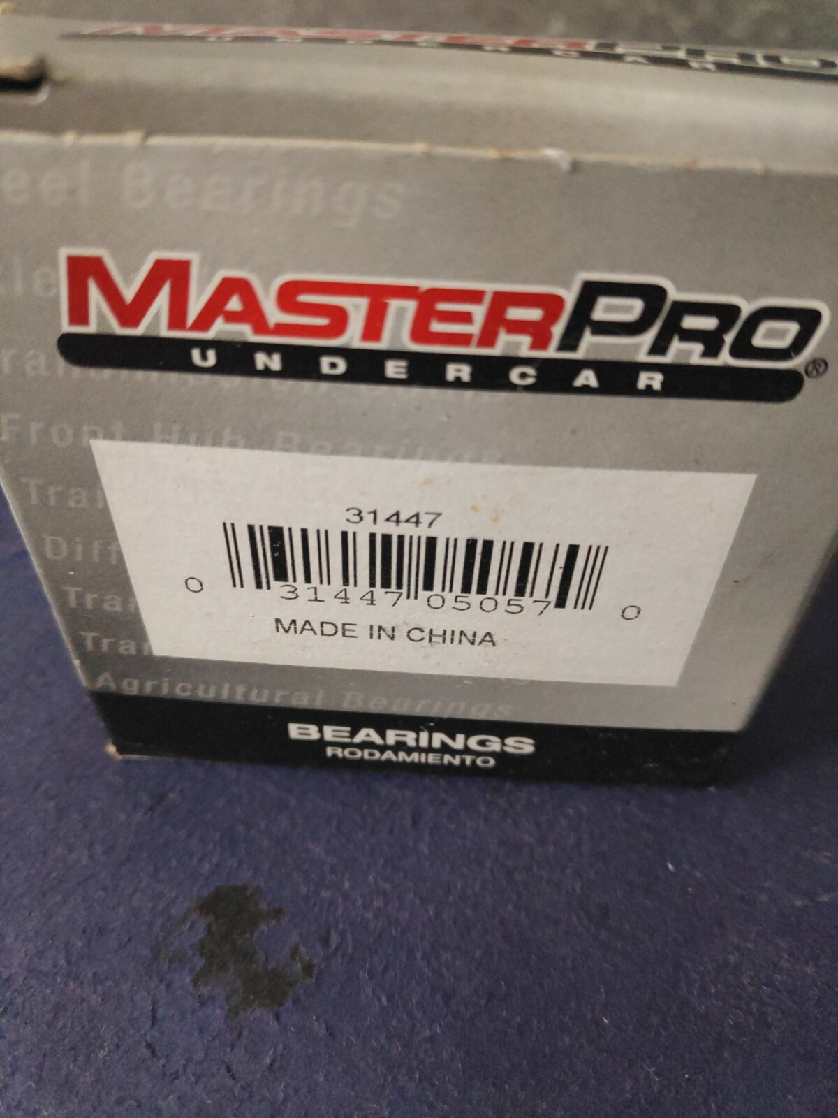 2 x NEW Master Pro Undercar 15101 CONE TAPERED ROLLER BEARINGS – Ships Free
