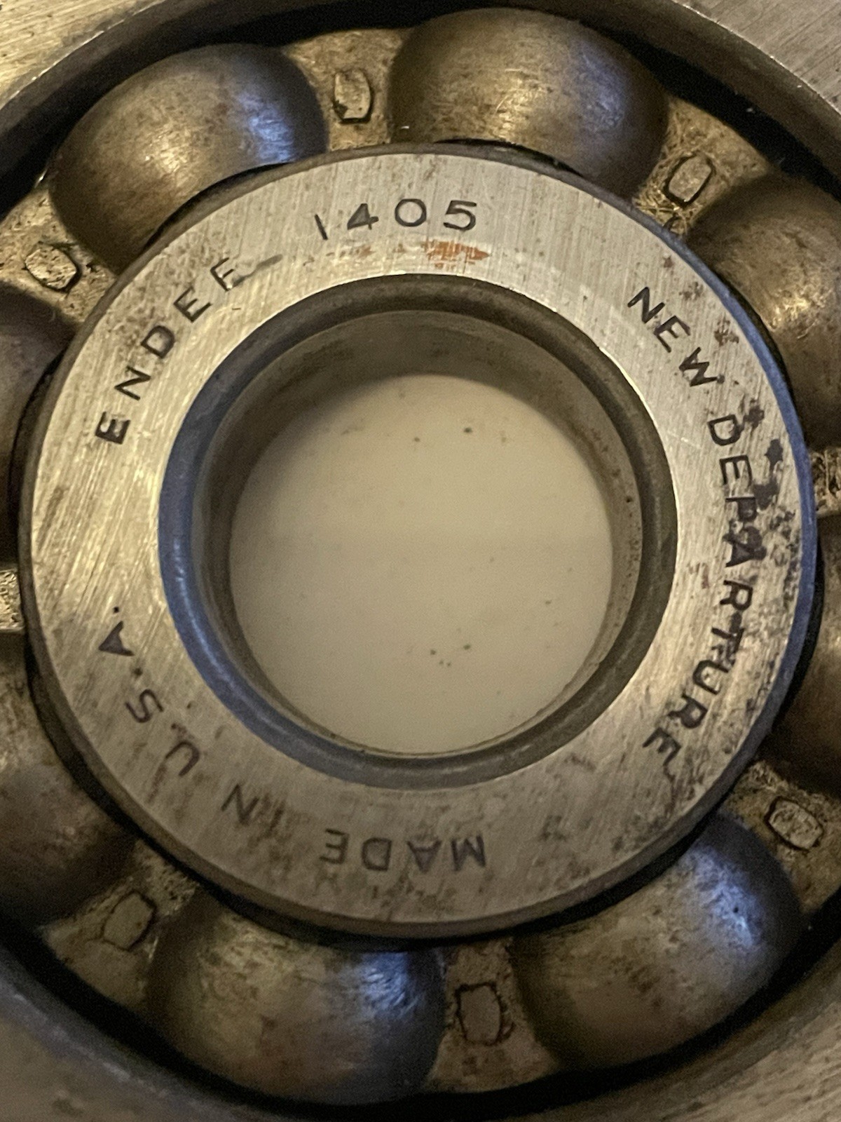 New Departure ENDEF 1405 Shielded Ball Bearing – See Description
