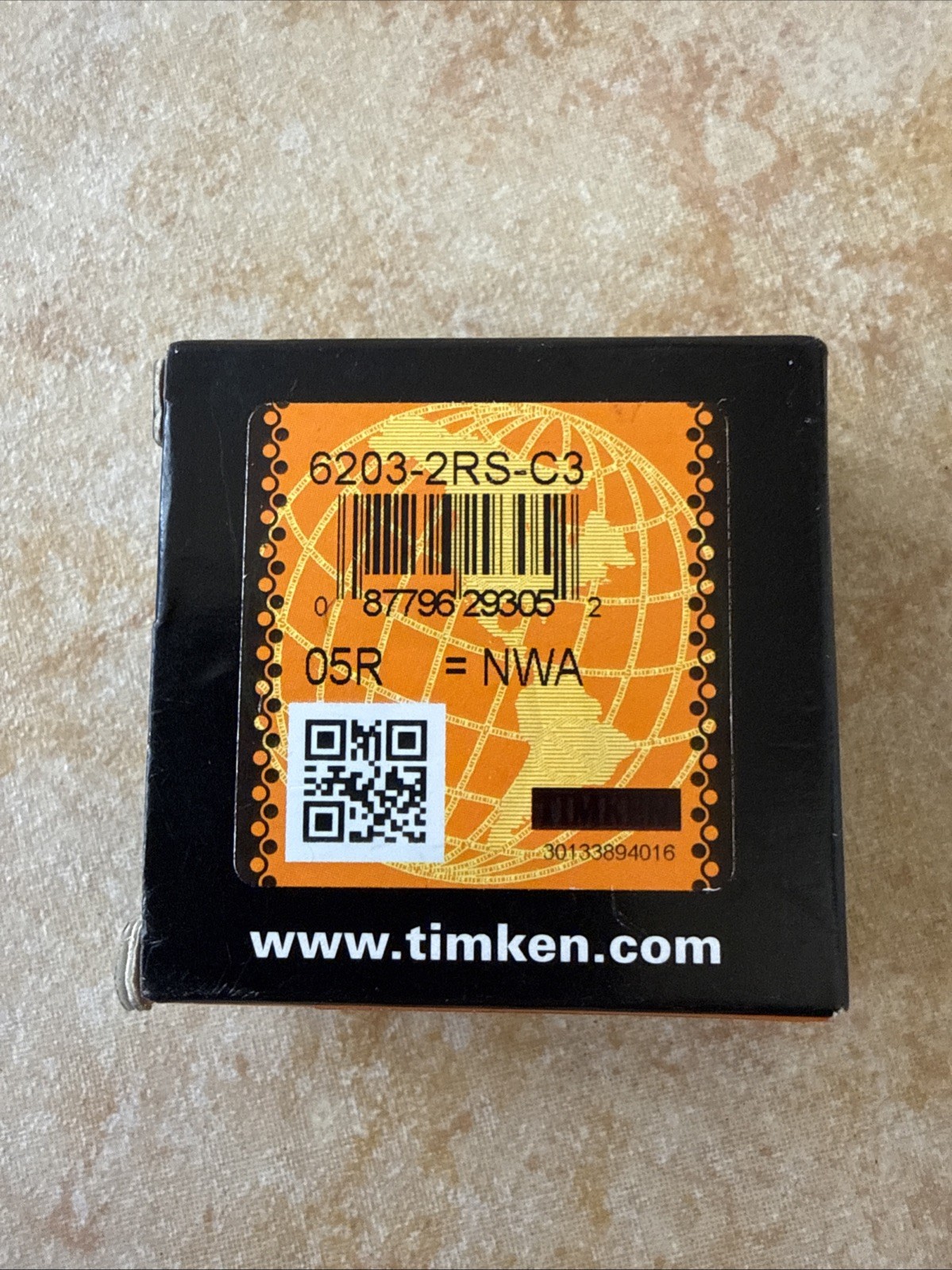 NEW! Timken 6203-2RS C3 Double Rubber Seal Ball Bearings, 17x40x12mm – FREE SHIP