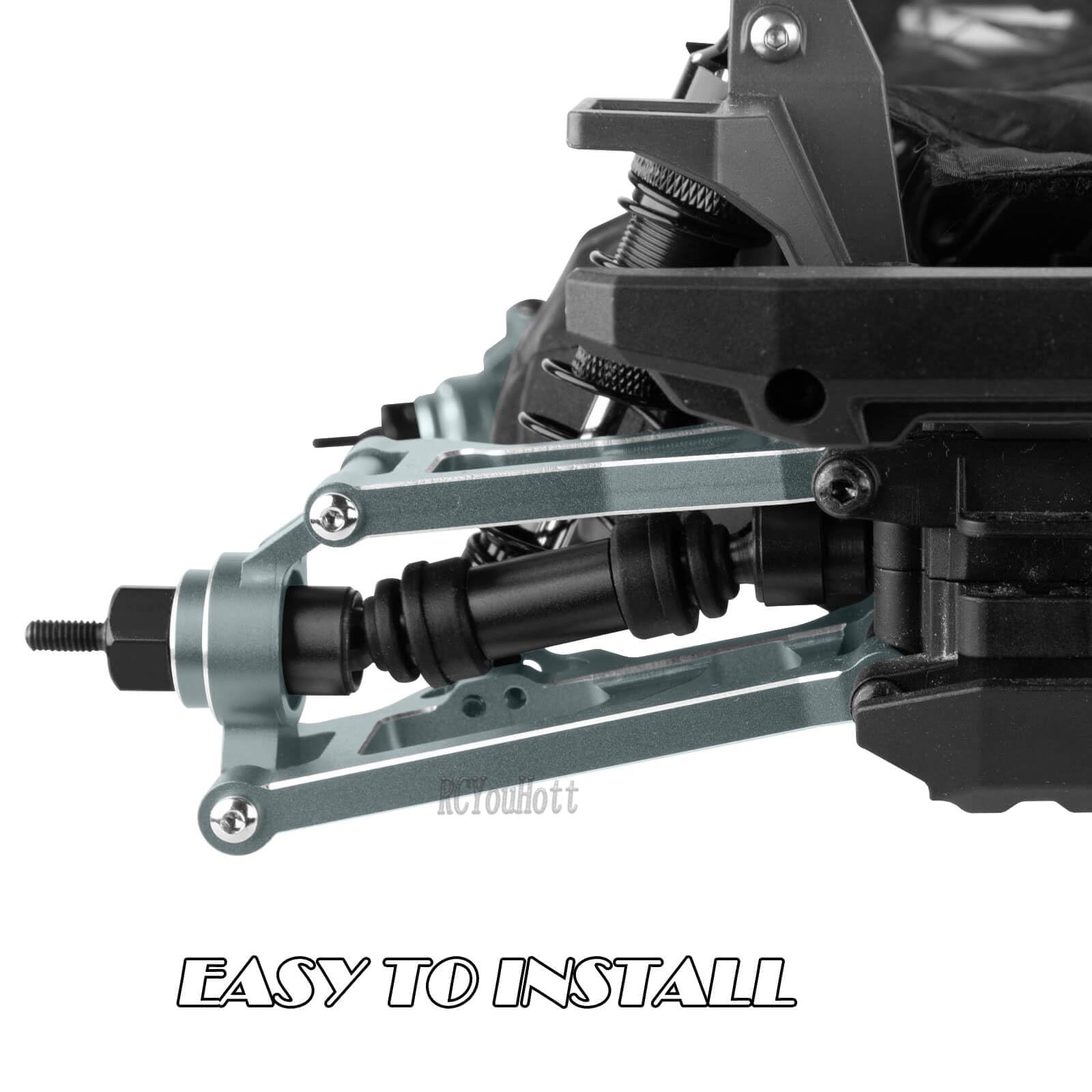 RC Aluminum Caster Block & Steering Blocks & Rear Stub Axle Carriers & Steeri…