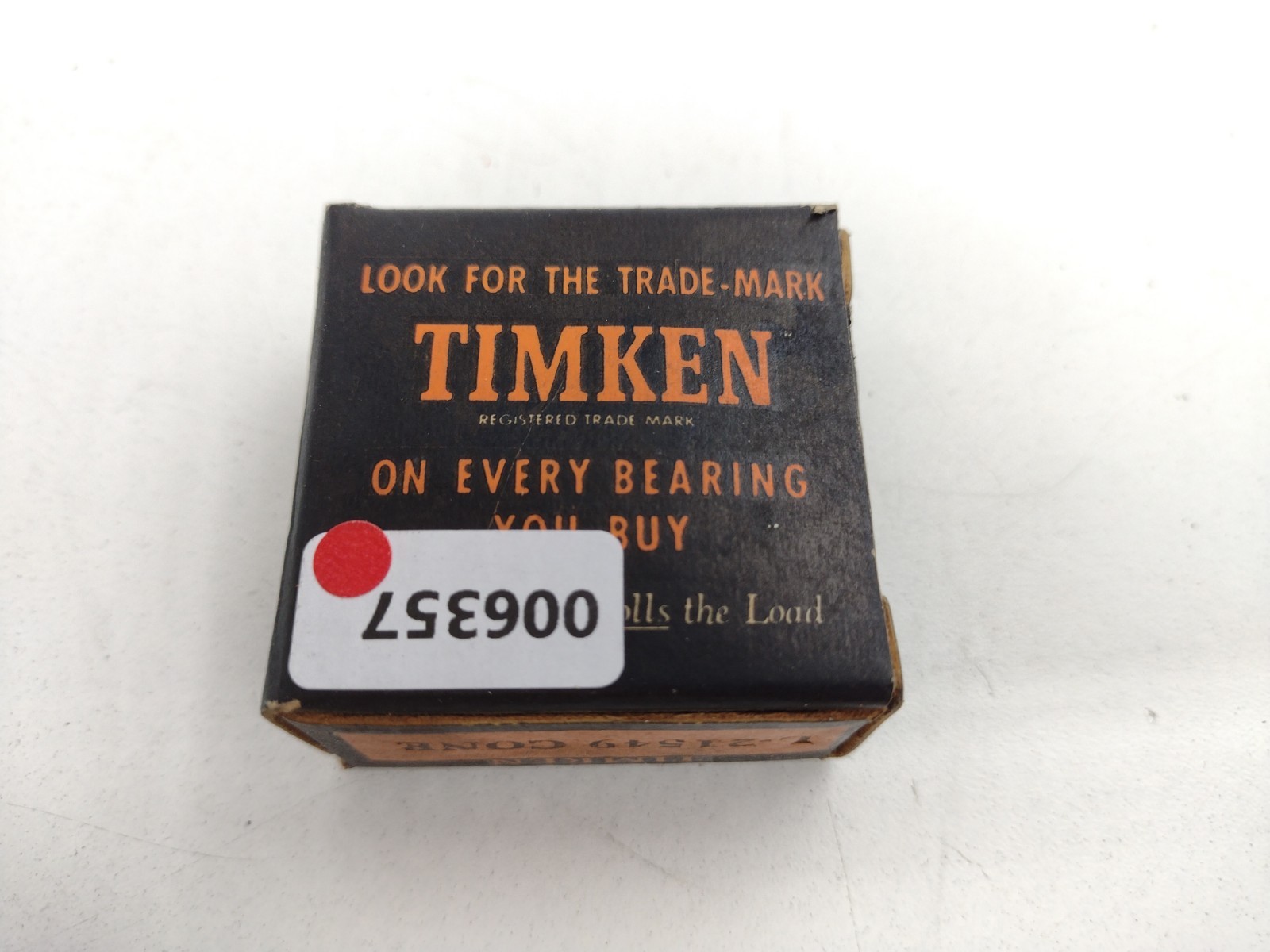 *** Timken L21549 Tapered Roller Bearing Cone 5/8 inch Bore