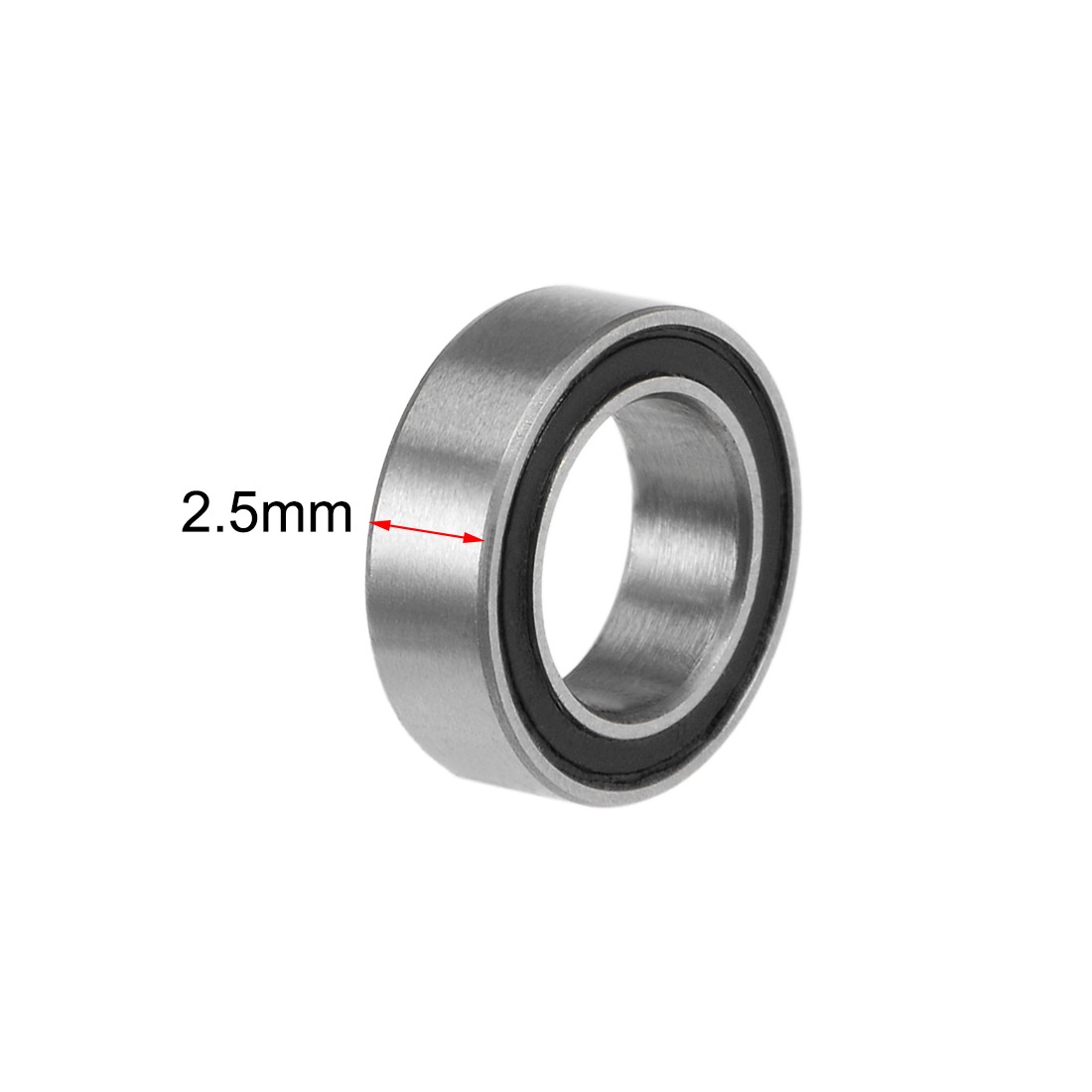 10pcs MR85-2RS Deep Groove Ball Bearings Z2 5x8x2.5mm Double Sealed Chrome Steel