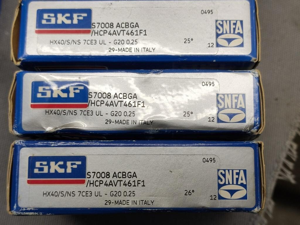S7008ACBGA/HCP4AVT461F1 SKF Italy HX40/S/NS 7CE3 UL HC7008-E-2RSD-T-P4S-UL original