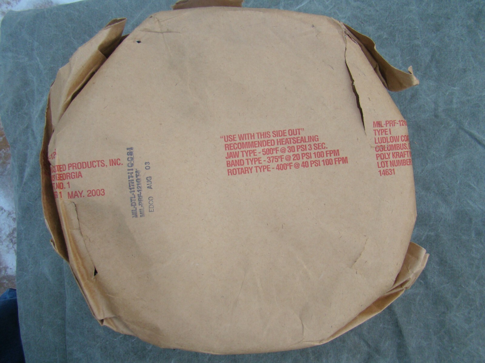 SELF-ALIGNING ROLLER BEARING NSN: 3110-00-833-8531, MS17133-47 New