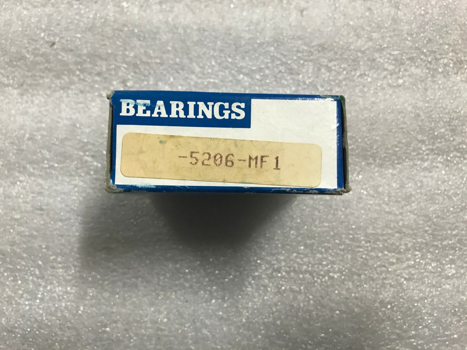 Bearings 5206MF1 Double Row Ball Bearing 30mm Bore OD 62mm Single Shield