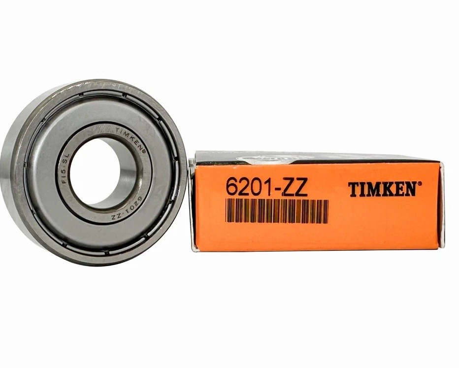 1PCS Brand New TIMKEN 6201-ZZ 12X32X10MM Double Metal Seal Ball Bearing