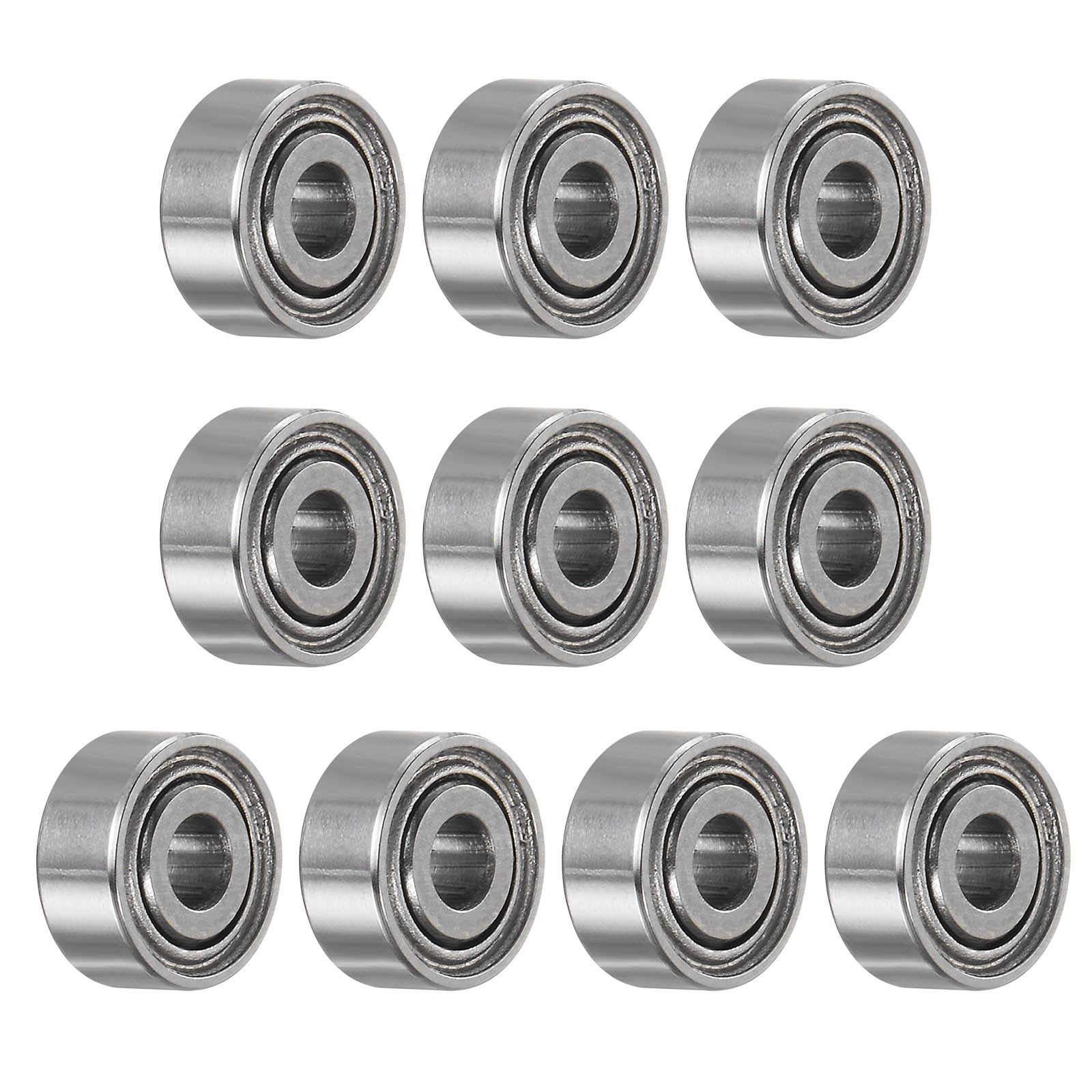 10pcs MR62ZZ Bearings 2x6x2.5mm Chrome Steel Mini Bearing Double Shielded, ABEC3