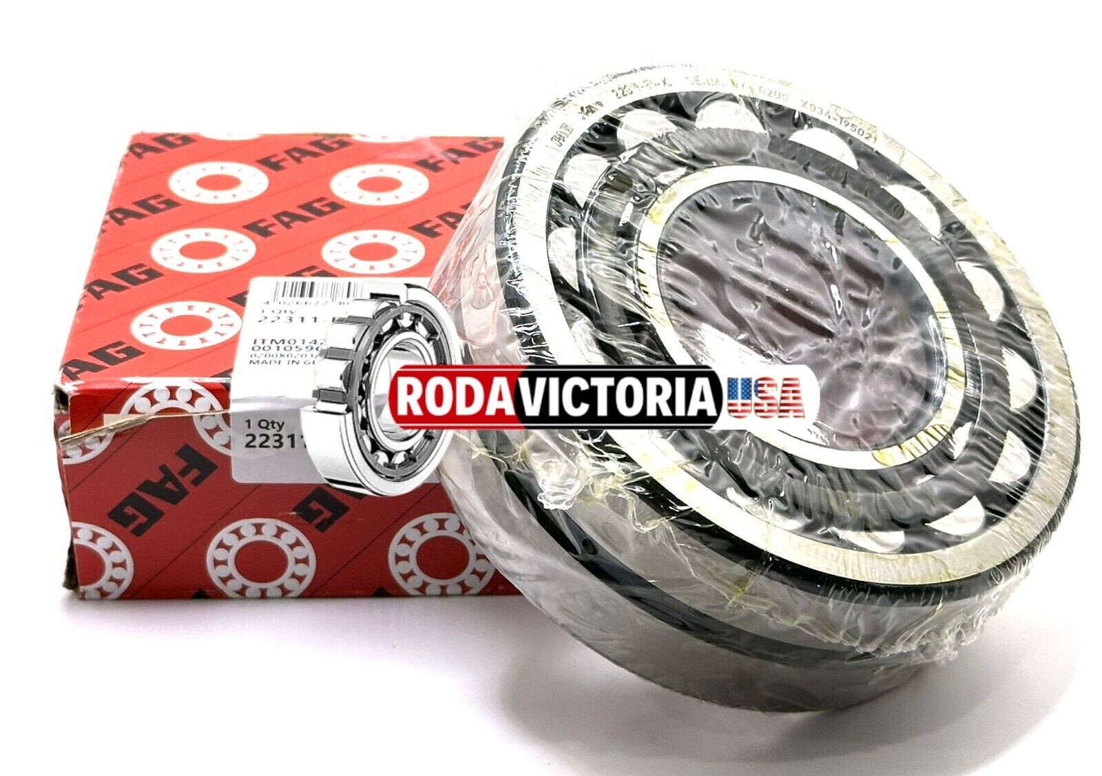 FAG GERMANY 22311 E1 XL K C3 SPHERICAL ROLLER BEARING 55x120x43mm GENUINE FAG