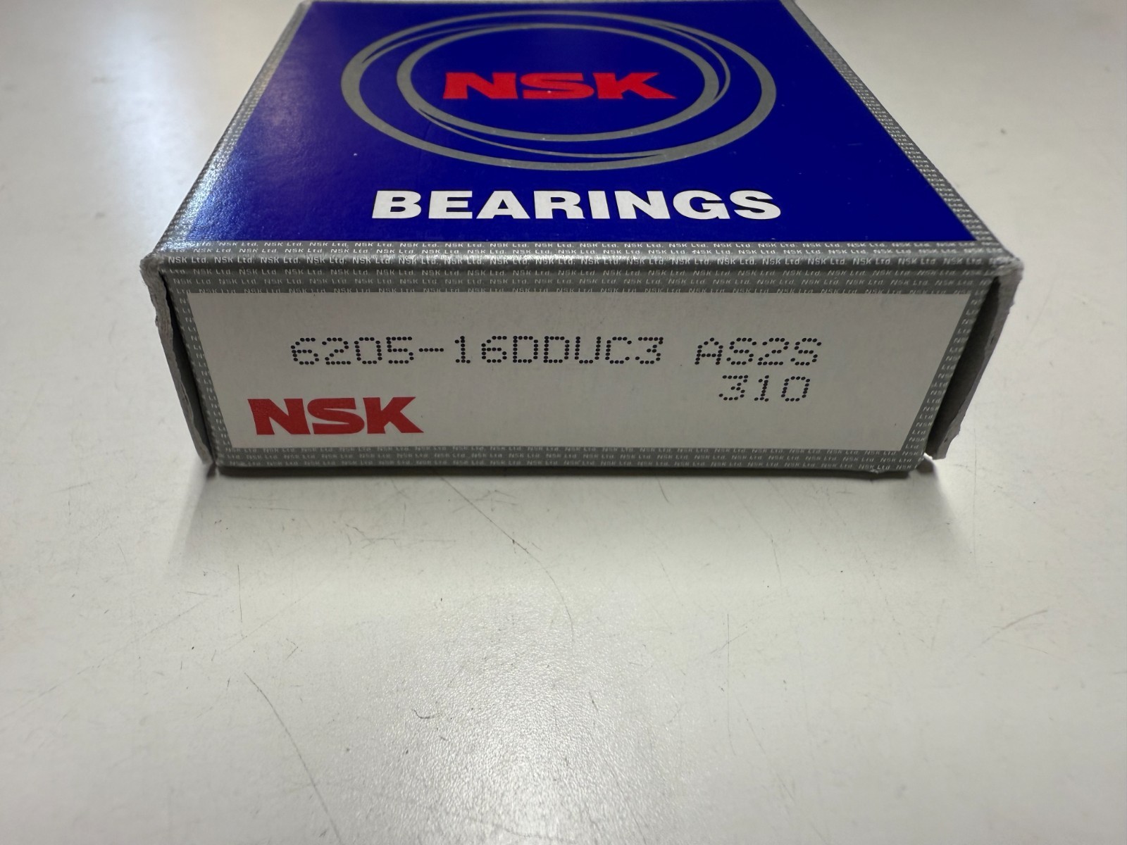 NSK 6205-16DDU/2RS C3 RUBBER SEALED BALL BEARING 1″x52mmx15mm (1″ BORE) NEW
