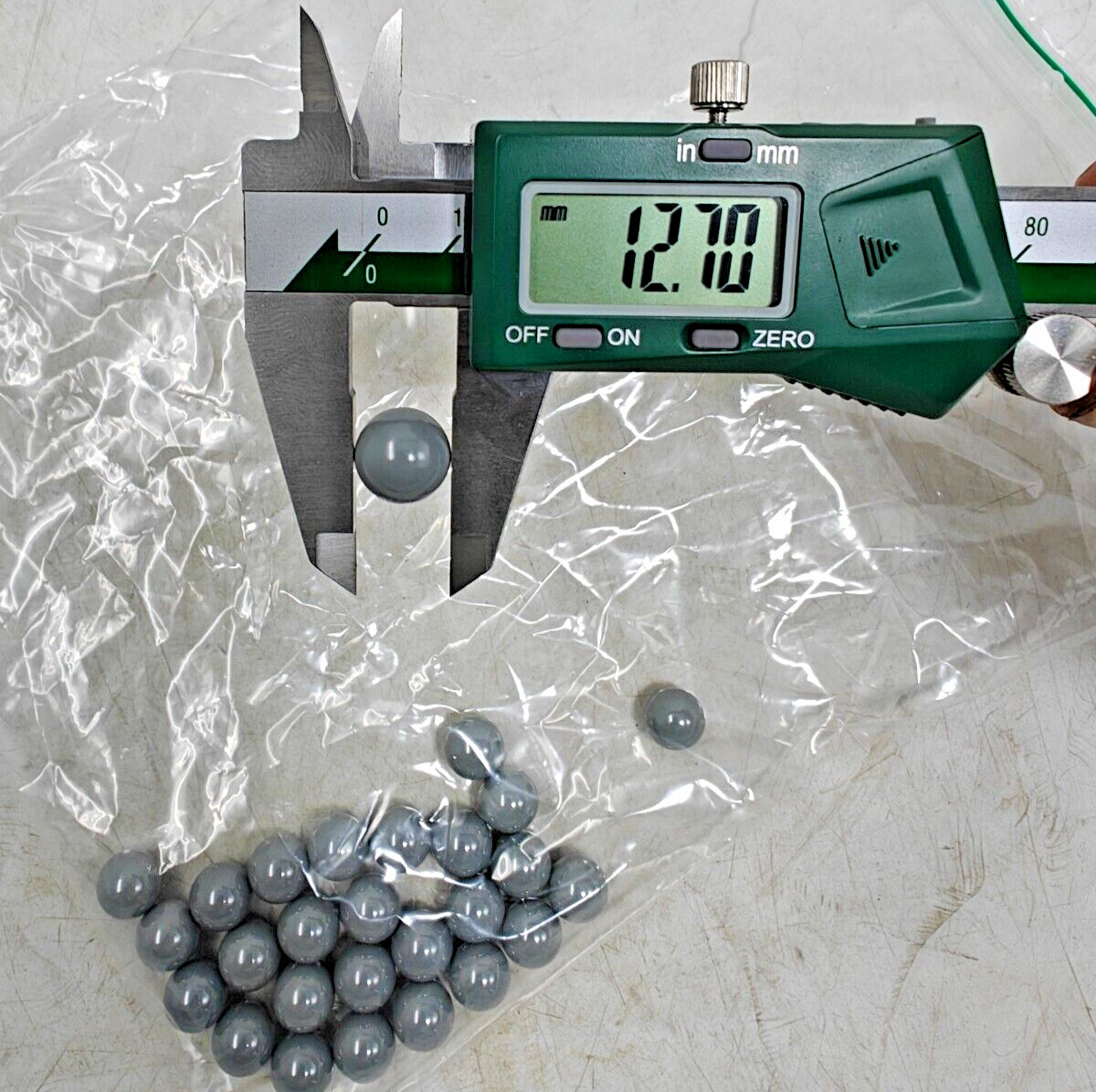 12.7 mm / 0.5″ Si3N4 Silicon Nitride Ceramic Balls Pack Of 10 Pcs