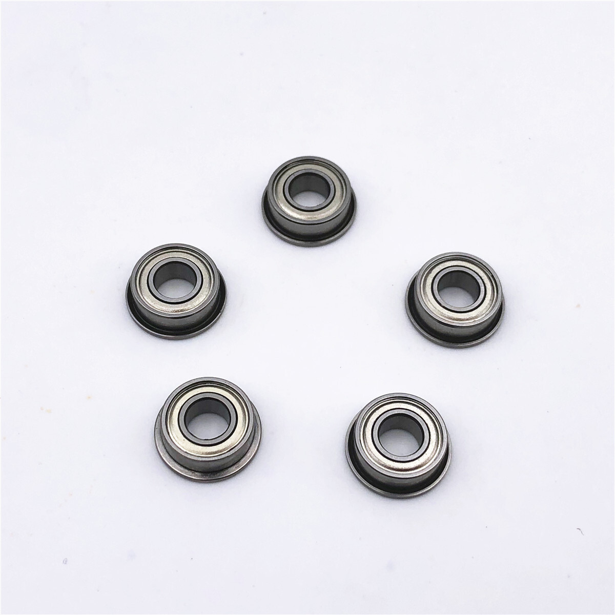 5-15pcs Flange Ball Bearing FR3ZZ FR4ZZ FR6ZZ FR8ZZ Metal Shielded Chrome Steel