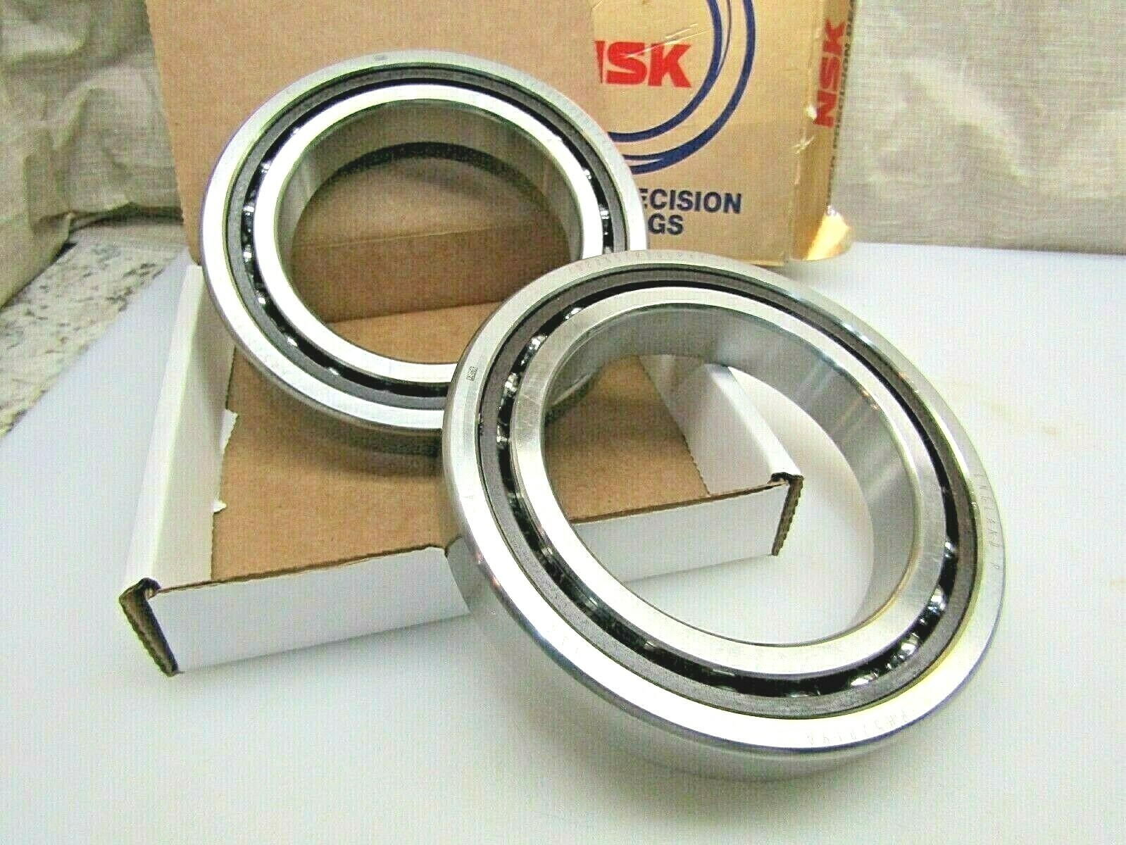 NSK 7020A5TRDULP4Y 100mm X 150mm X 48mm OA Super Precision 2 Bearing Set