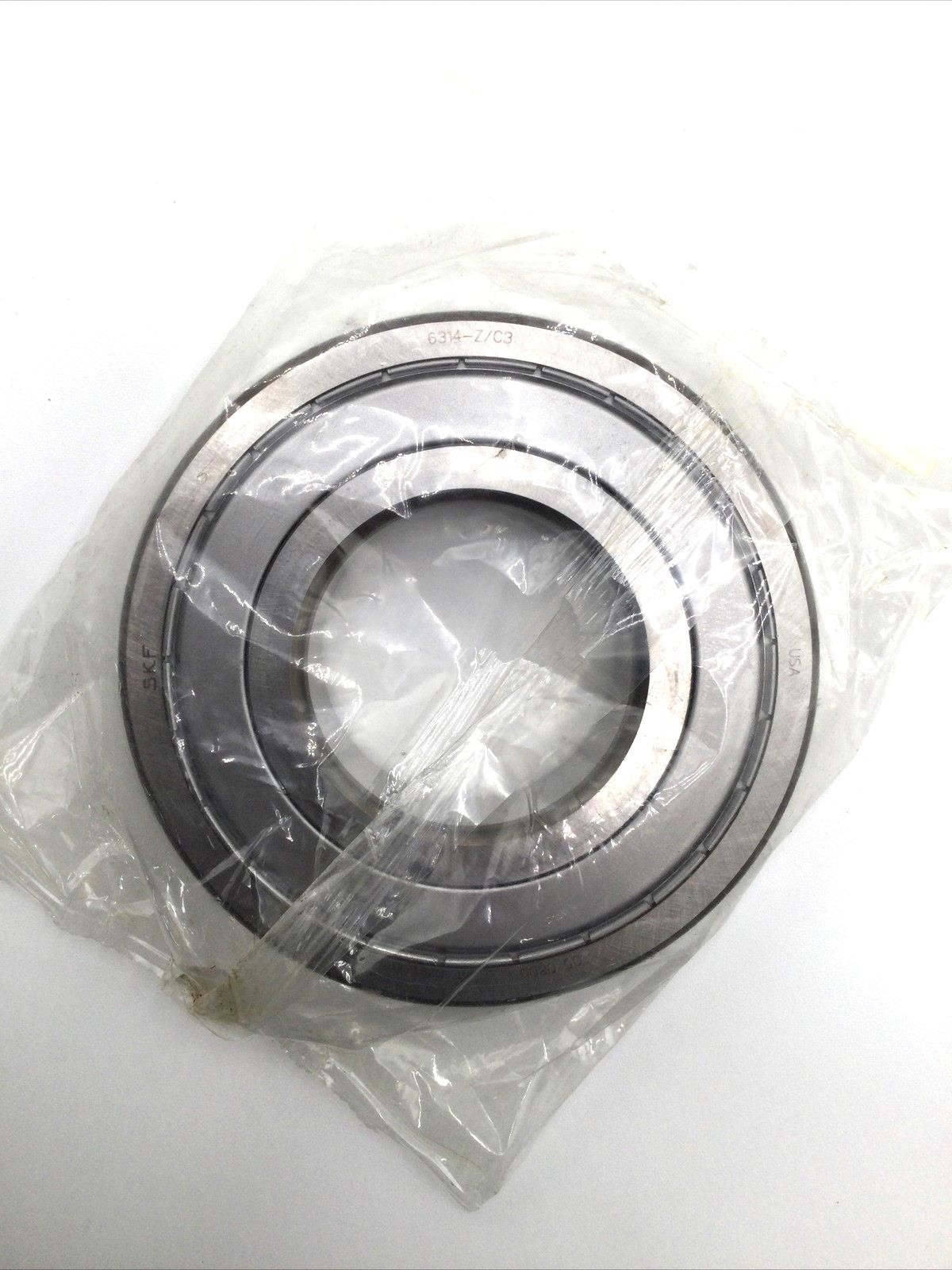 SKF 6314-1Z/C3 Single Row Deep Groove Ball Bearing