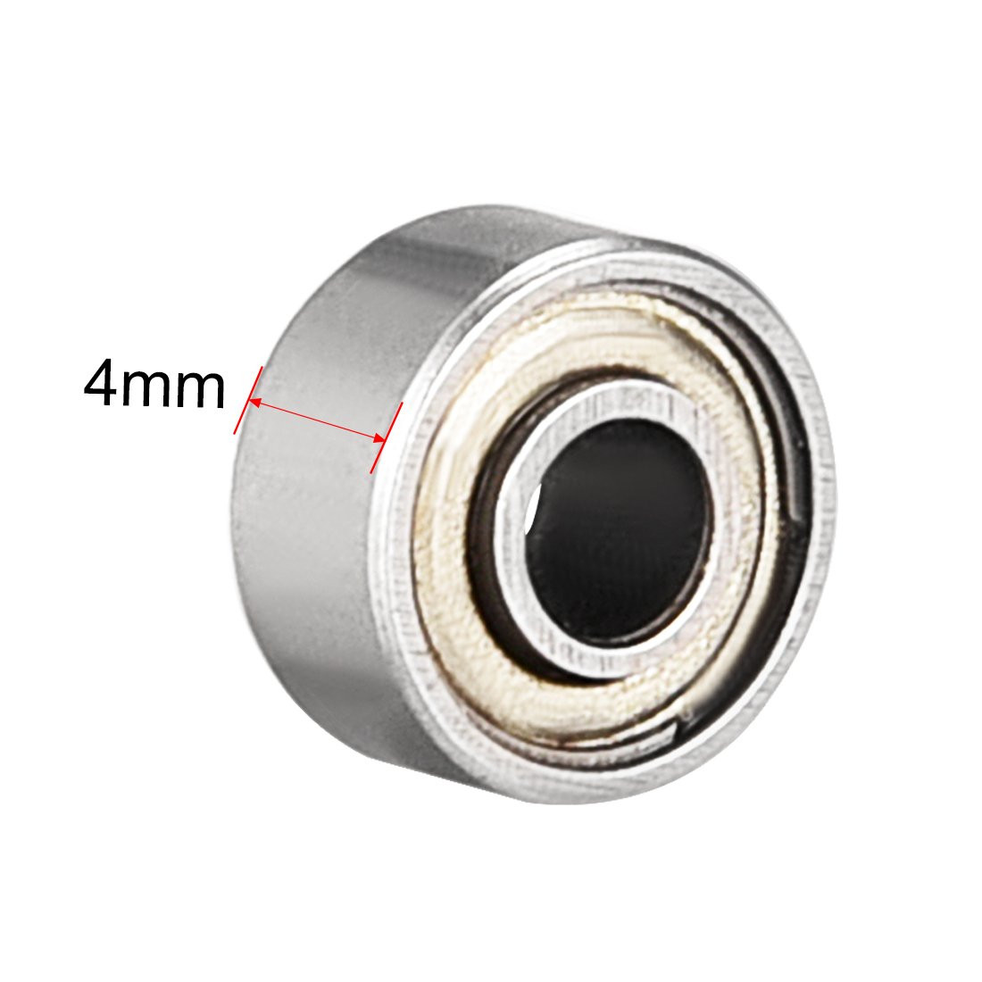 693ZZ Deep Groove Ball Bearing Double Shield 3X8X4Mm Carbon Steel (Pack of 20)