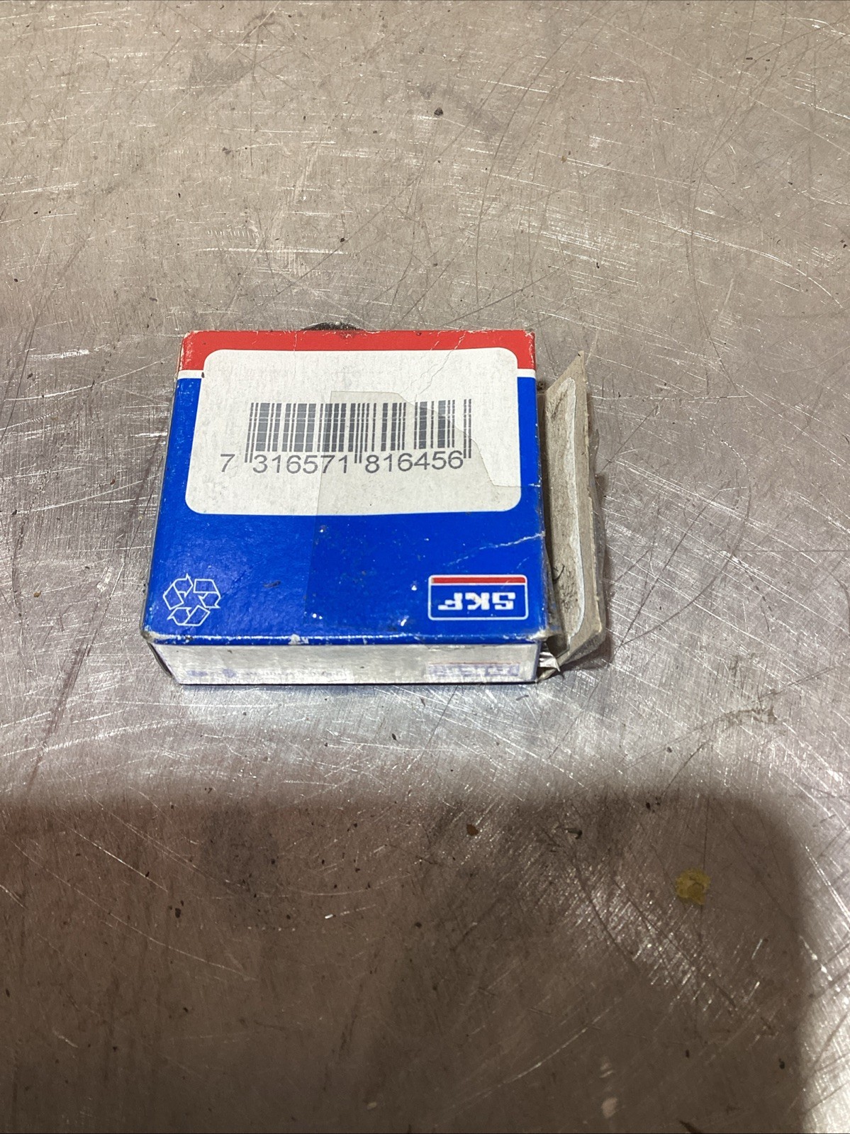 SKF Single Row Ball Bearings 6005-2RSH NOS