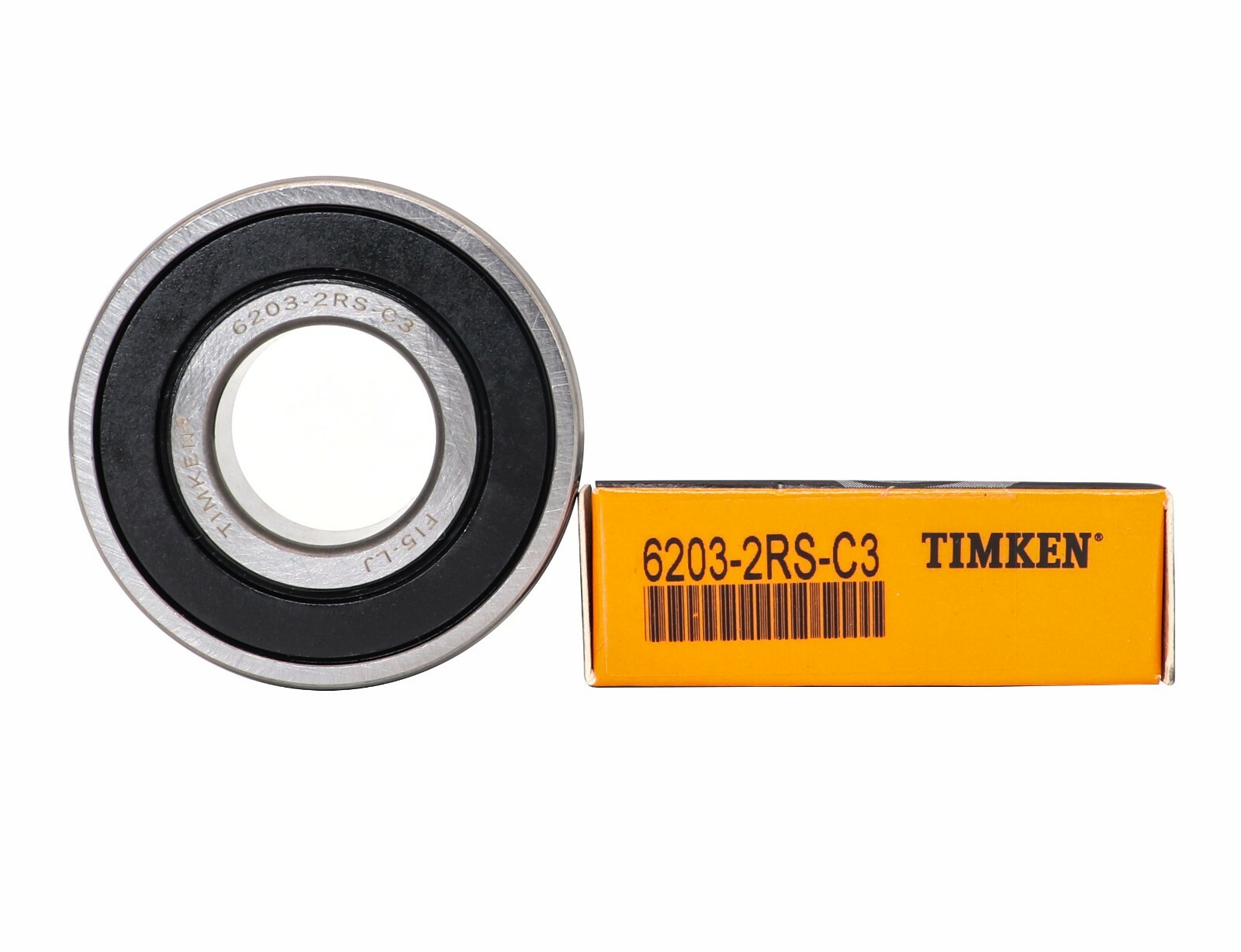 10PACK TIMKEN 6203-2RSC3 17X40X12 C3 Clearance Double Rubber Sealed Bearings