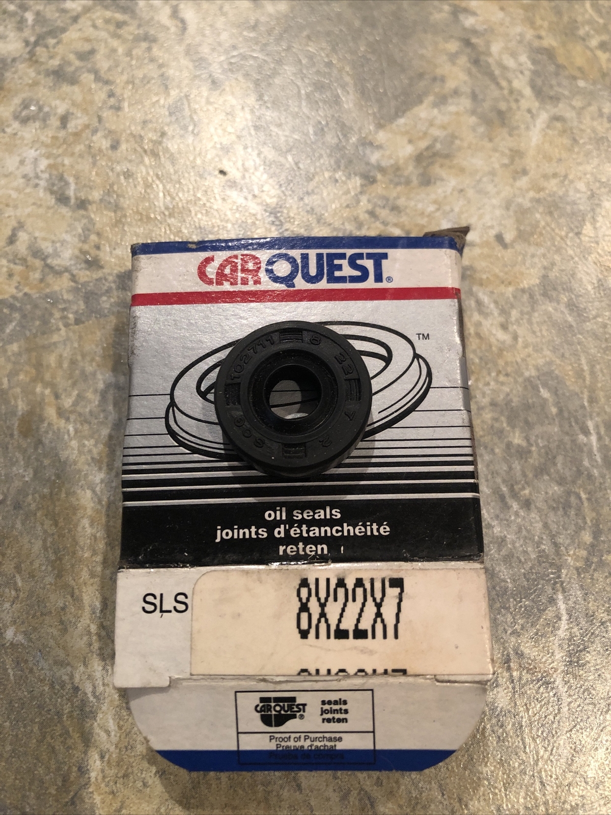 National 8X22X7-RLS35-S – Small Bore Metric Seal In Carquest Box ! Free Shipping