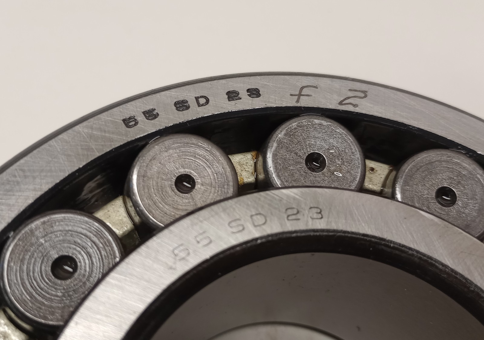 Torrington 55SD23-F2 Spherical Roller Bearing USA 55x120x43mm ref# 22311W22F2