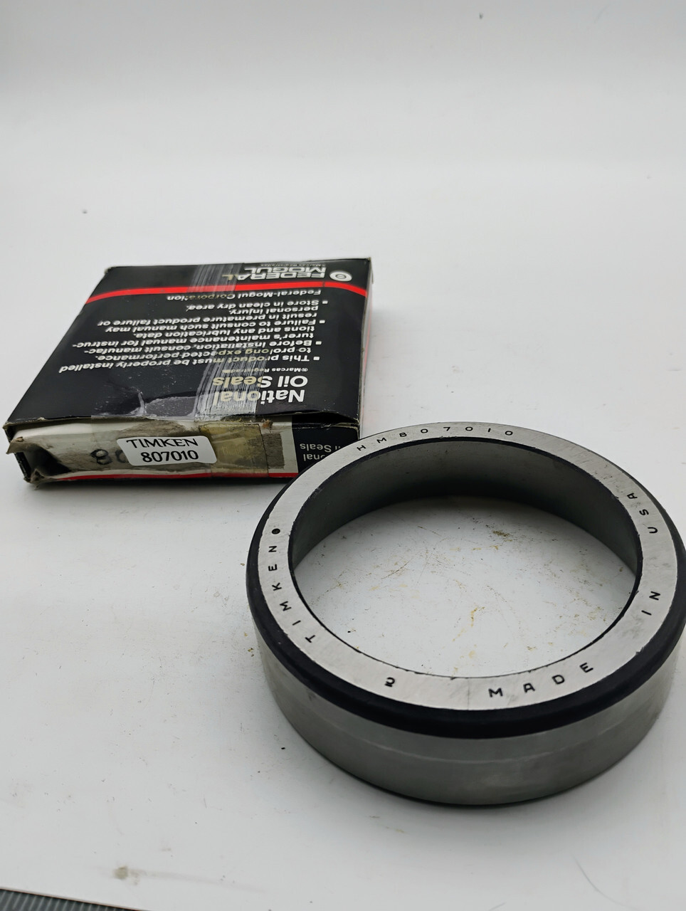 Timken HM807010 Pinion Bearing Cup 1958-1974 Dodge Truck W200 NOS