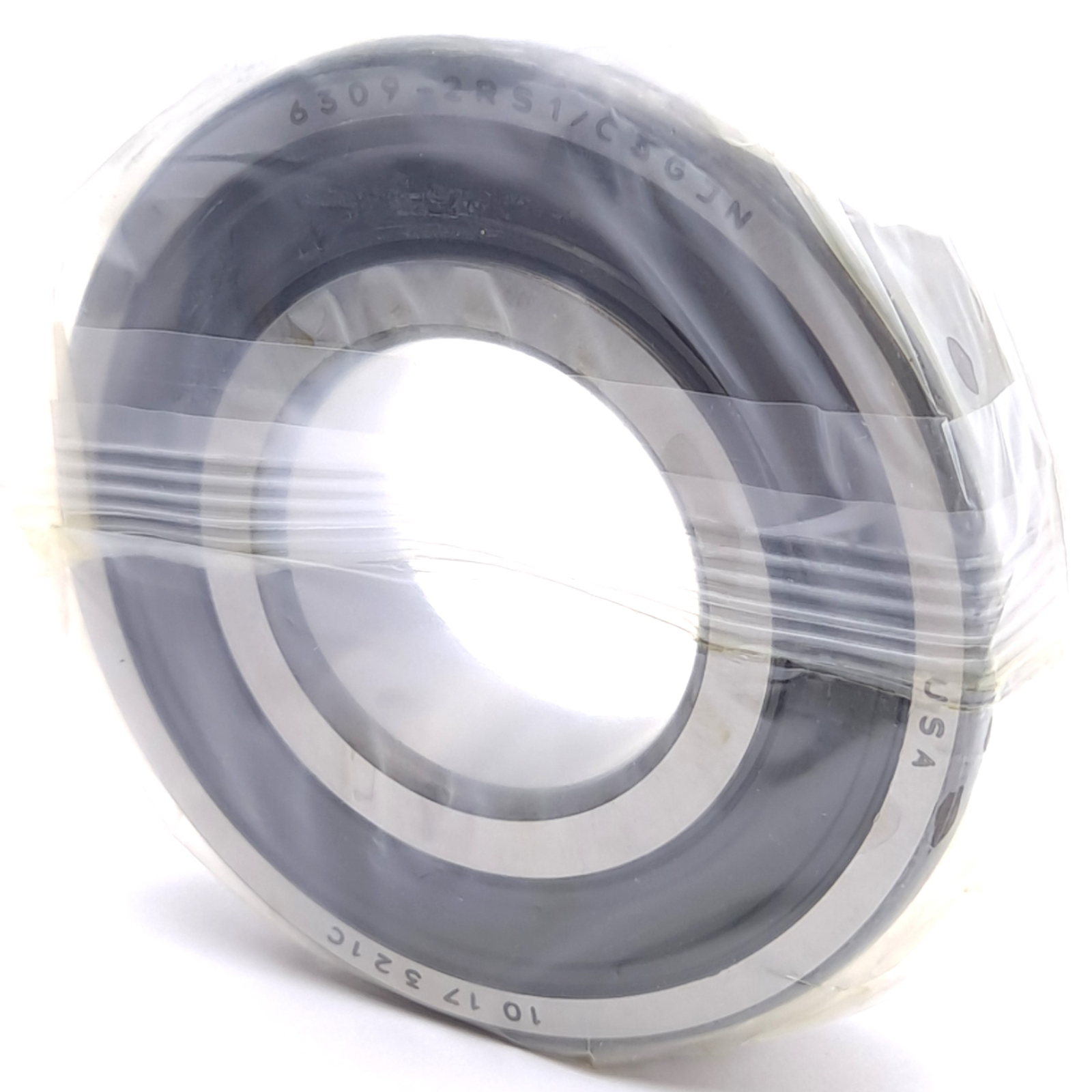 SKF 6309 2RSJEM Single Row Deep Groove Ball Bearing, ø45mm Bore, ø100mm OD