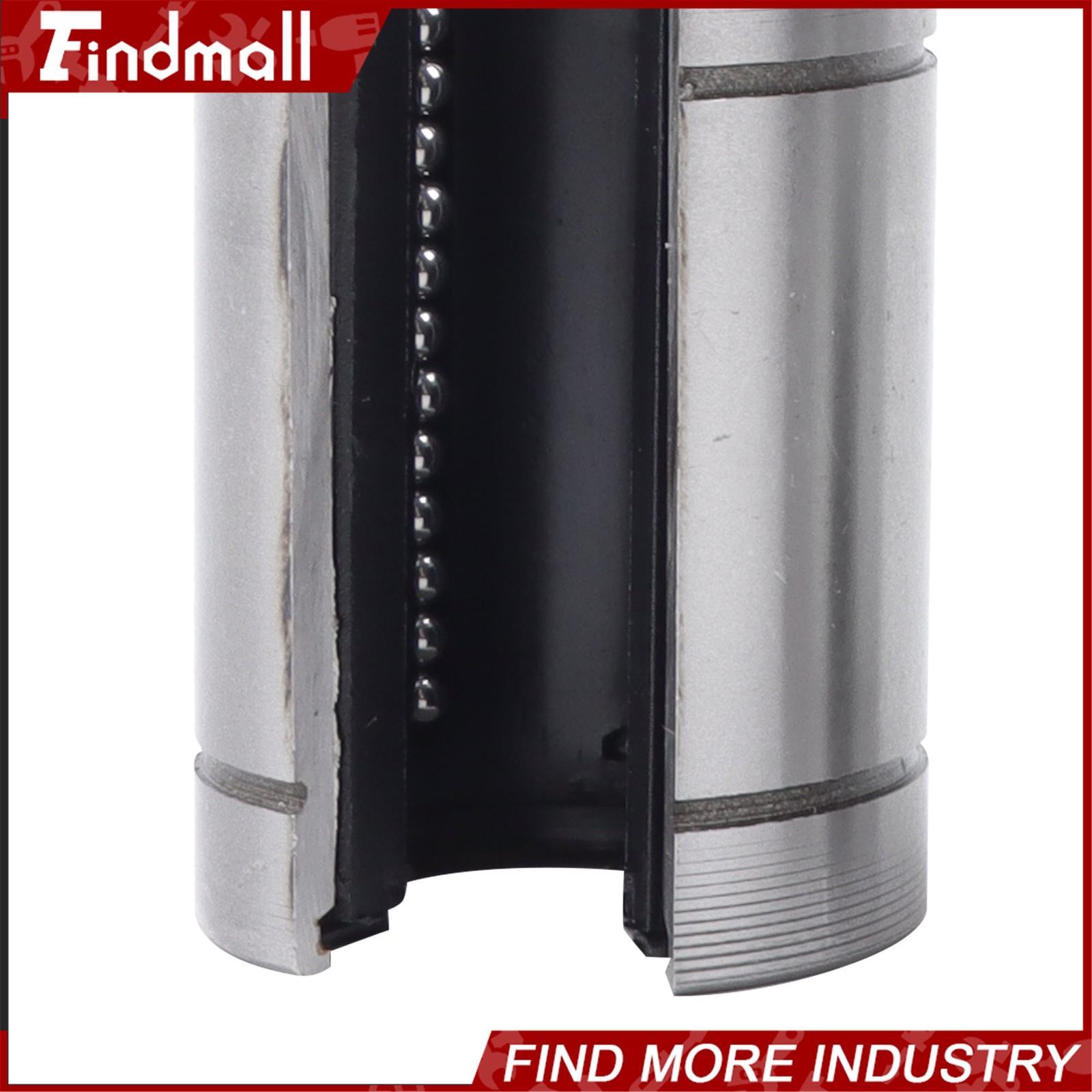 Findmall 4pcs LM25UUOP Open Linear Ball Bearings 25x40x59mm – CNC Machine Parts