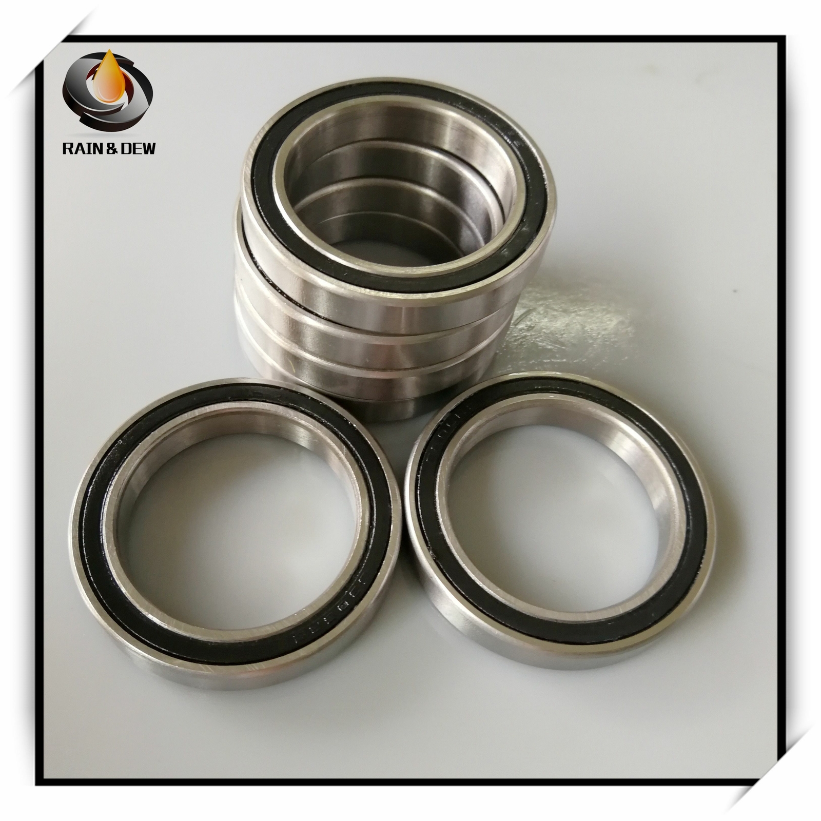 2RS Ball Bearing 25*37*7 mm ABEC-7 Metric Thin Section 61805RS 6805 10Pcs