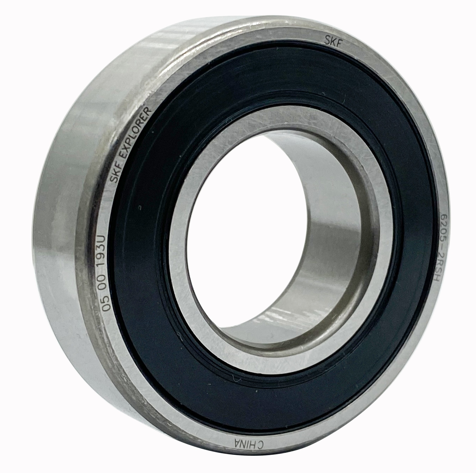 (2 PACK) SKF 6205-2RSH 25X52X15MM Double Rubber Seal Ball Bearings