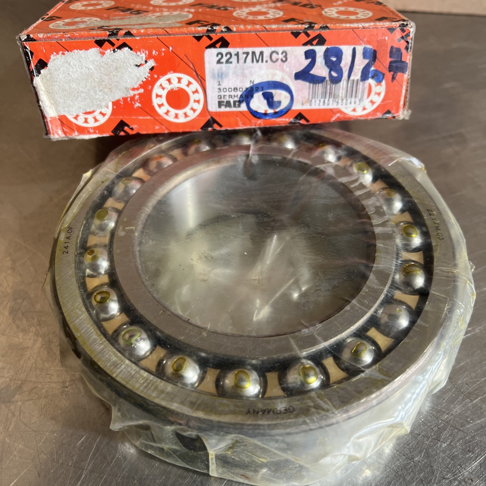 FAG 2217-M-C3 85x150x36mm Bearing