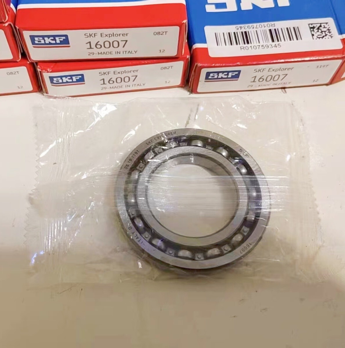 1PC SKF 16007 single row deep groove ball bearing#