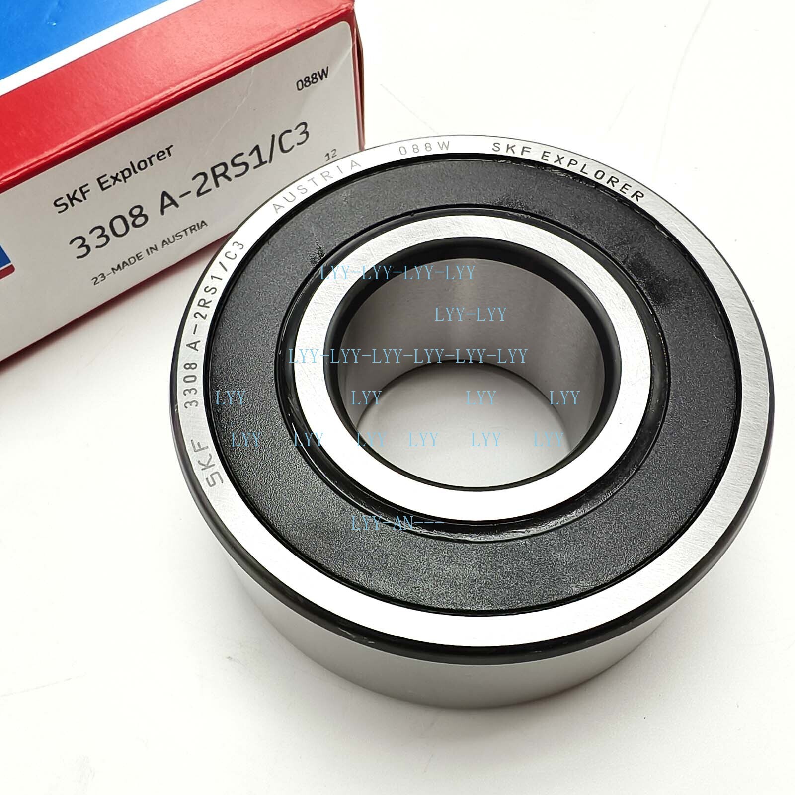 1x Double Row Angular Contact Ball Bearing for SKF 3308 A 2RS1/C3 40x90x36.5mm