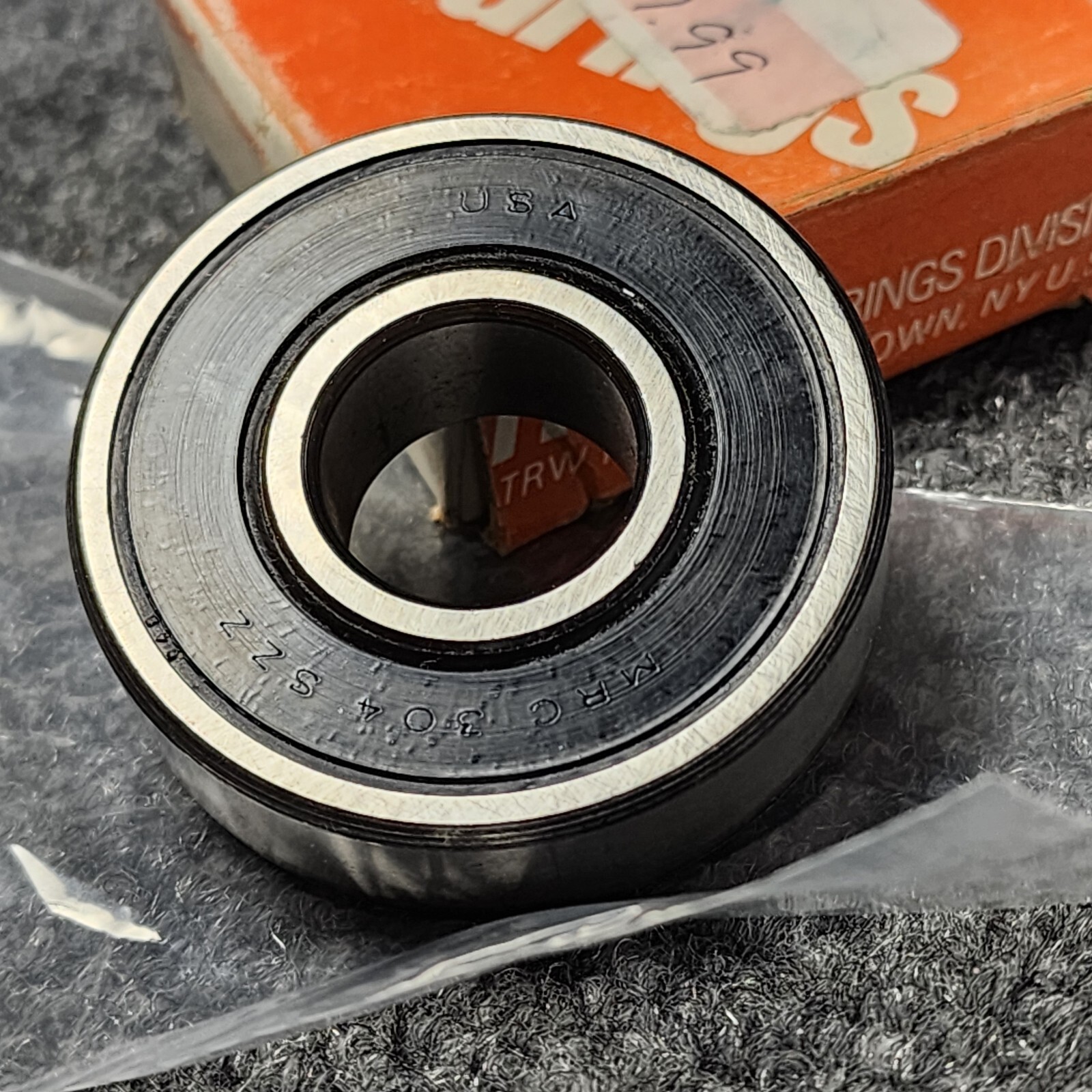 MRC 304SZZ Bearing 20 mm ID, 52 mm OD, 15 mm Width