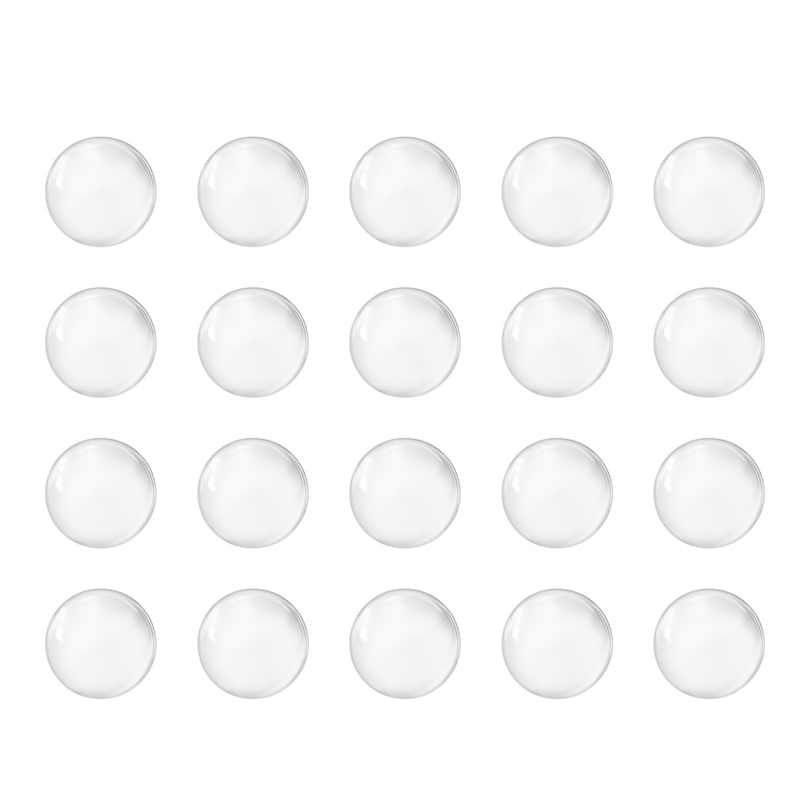 8mm Solid Round Clear Glass Ball Boiling Stones Soda Lime 100pcs