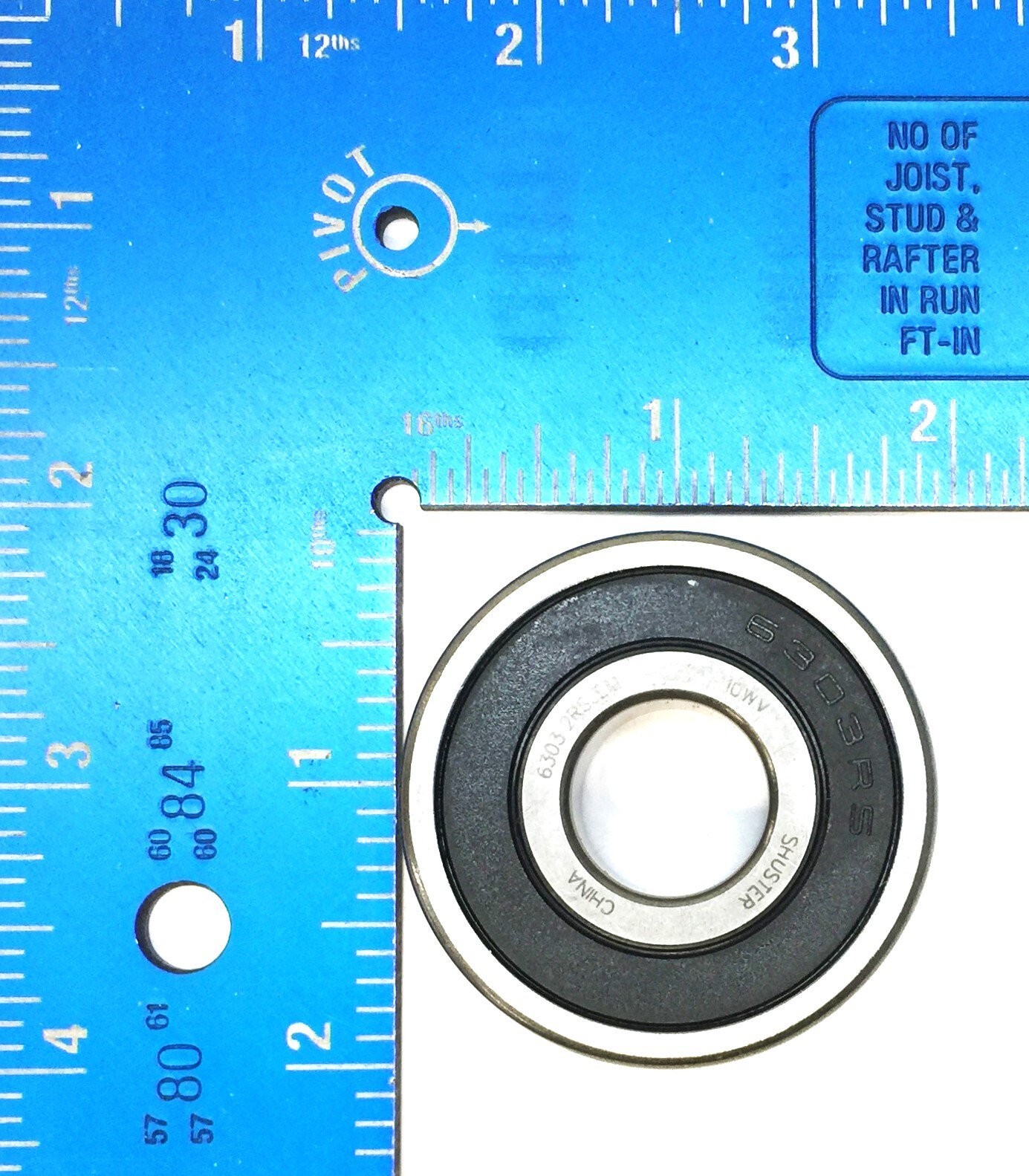 Shuster Precision Ball Bearing 6203 2RSJEM 10WV NOS