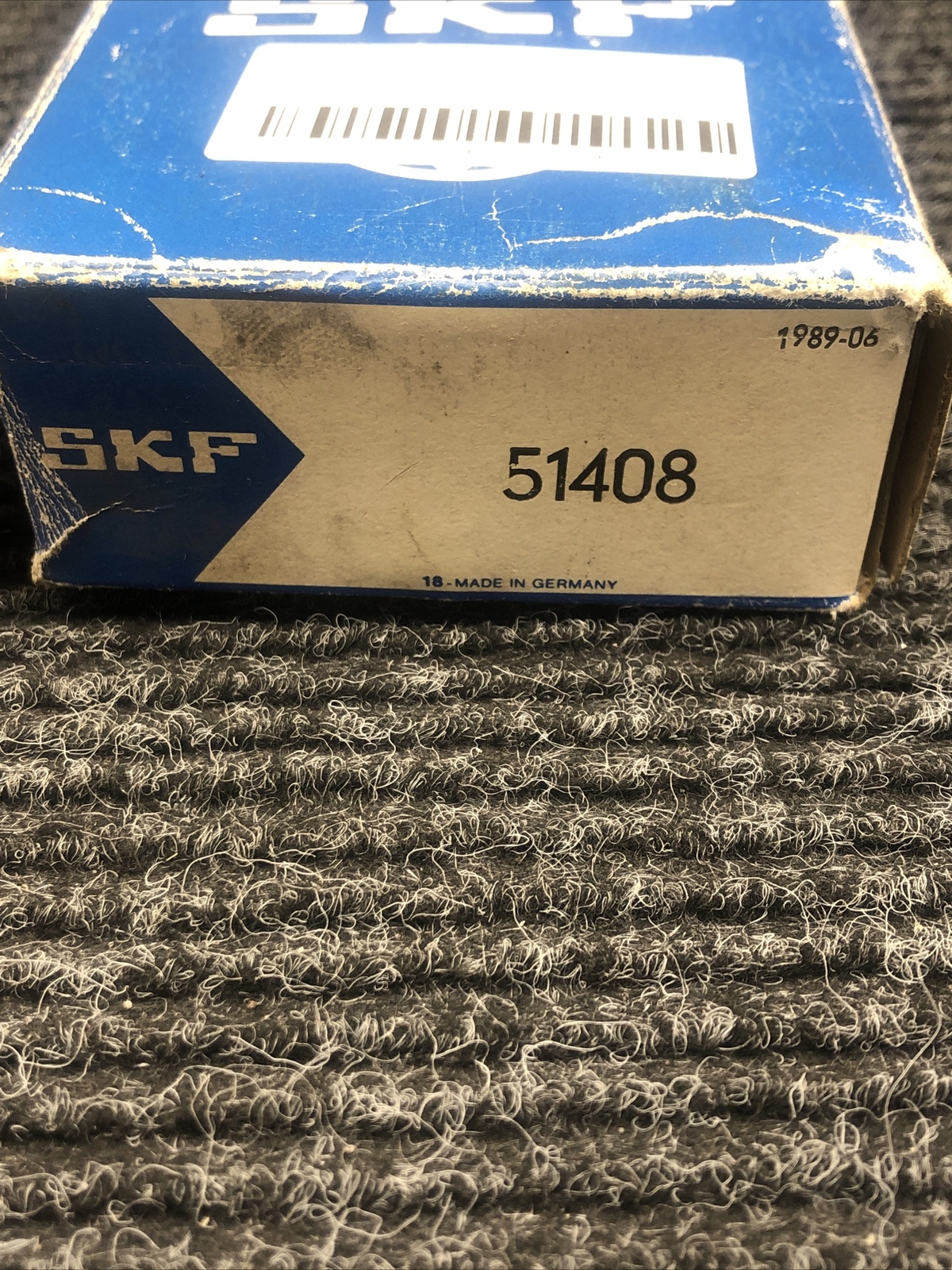 New Open Box SKF 51408 Single Row Ball Bearing 40mmx90mmx36mm