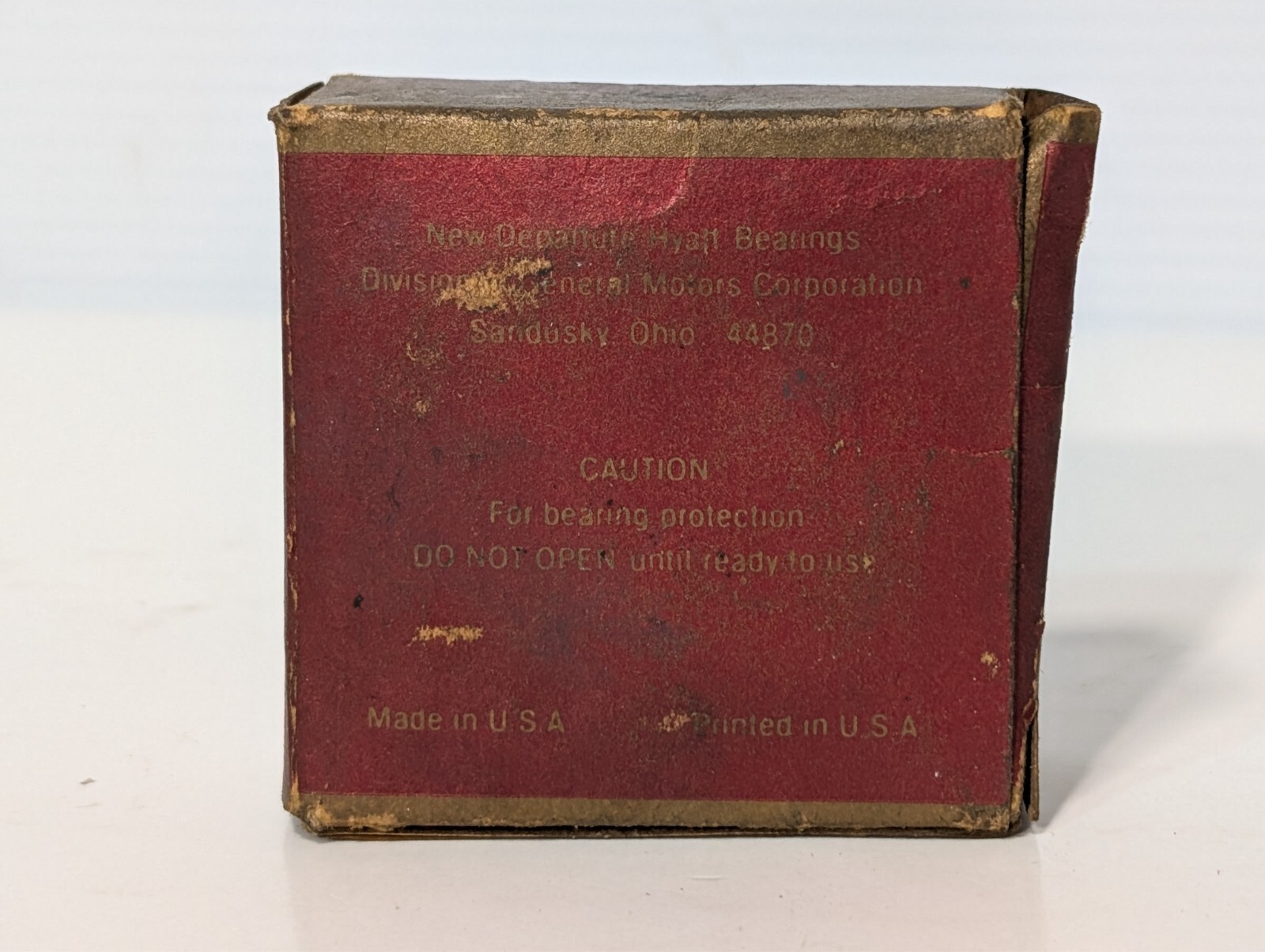 Barden Thrust 105H DM Angular Contact Ball Bearing in box as pictured