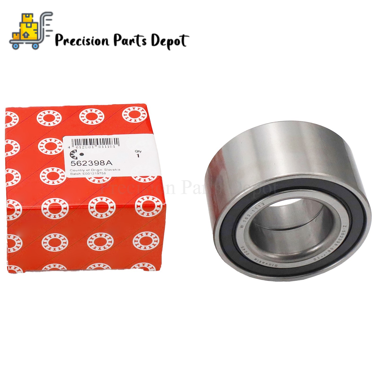 For FAG 562398A Wheel Bearing 37x72x37mm Fits Renault Logan F-113175 DAC3772