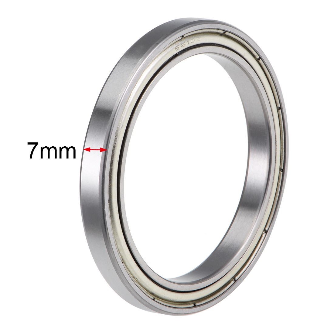 6810ZZ deep groove ball2pcs50x65x7mm double hole shields Z2 2pcs