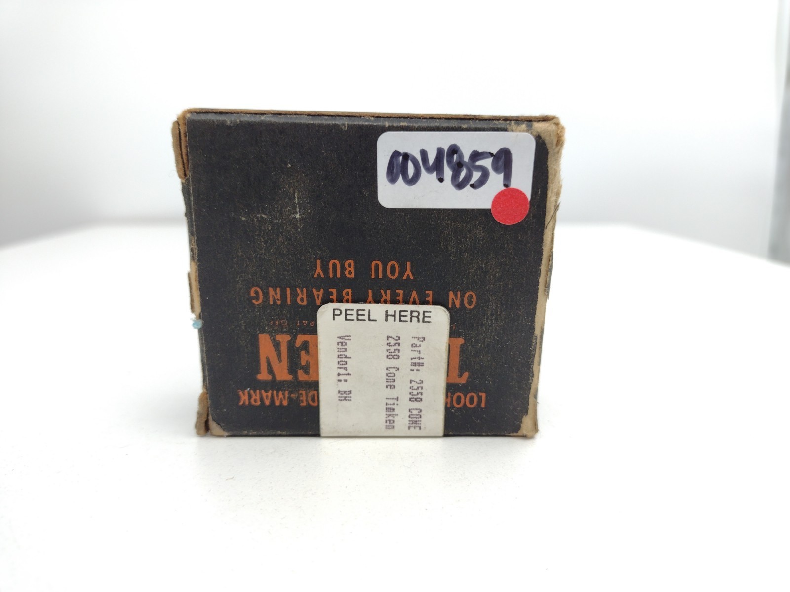 * Timken 2558 Tapered Roller Bearing Cone 1-3/16 inch Bore