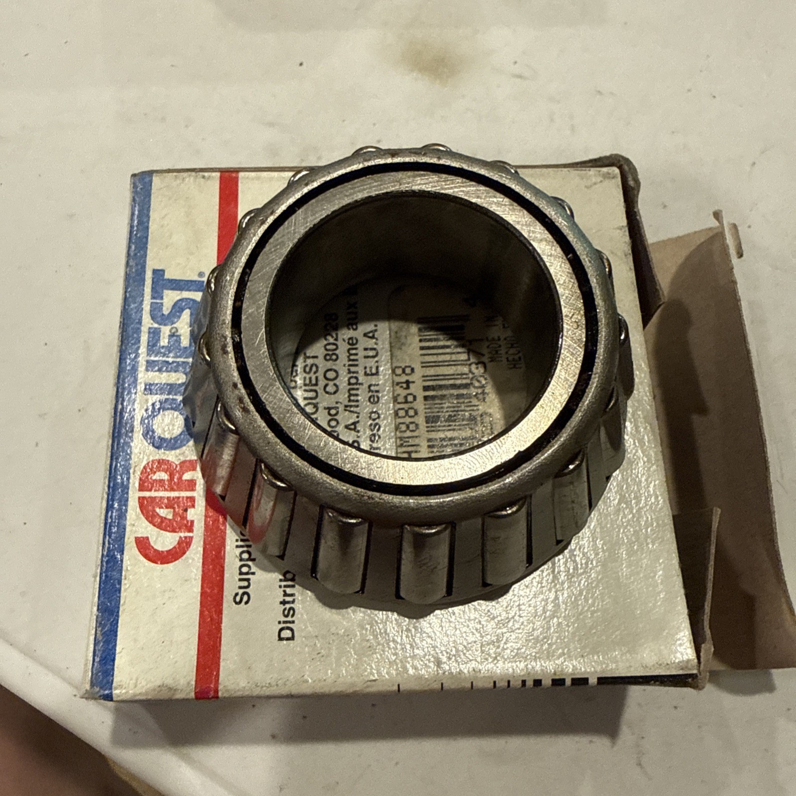 Bca HM88648 bearing cone, made in USA , 🇺🇸 Carquest Box , Free Shipping!