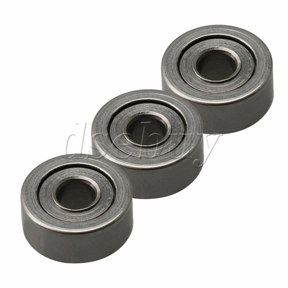 200PCS 2x6x2.5mm Bearing Steel Metal Miniature Micro Ball Bearing MR62ZZ